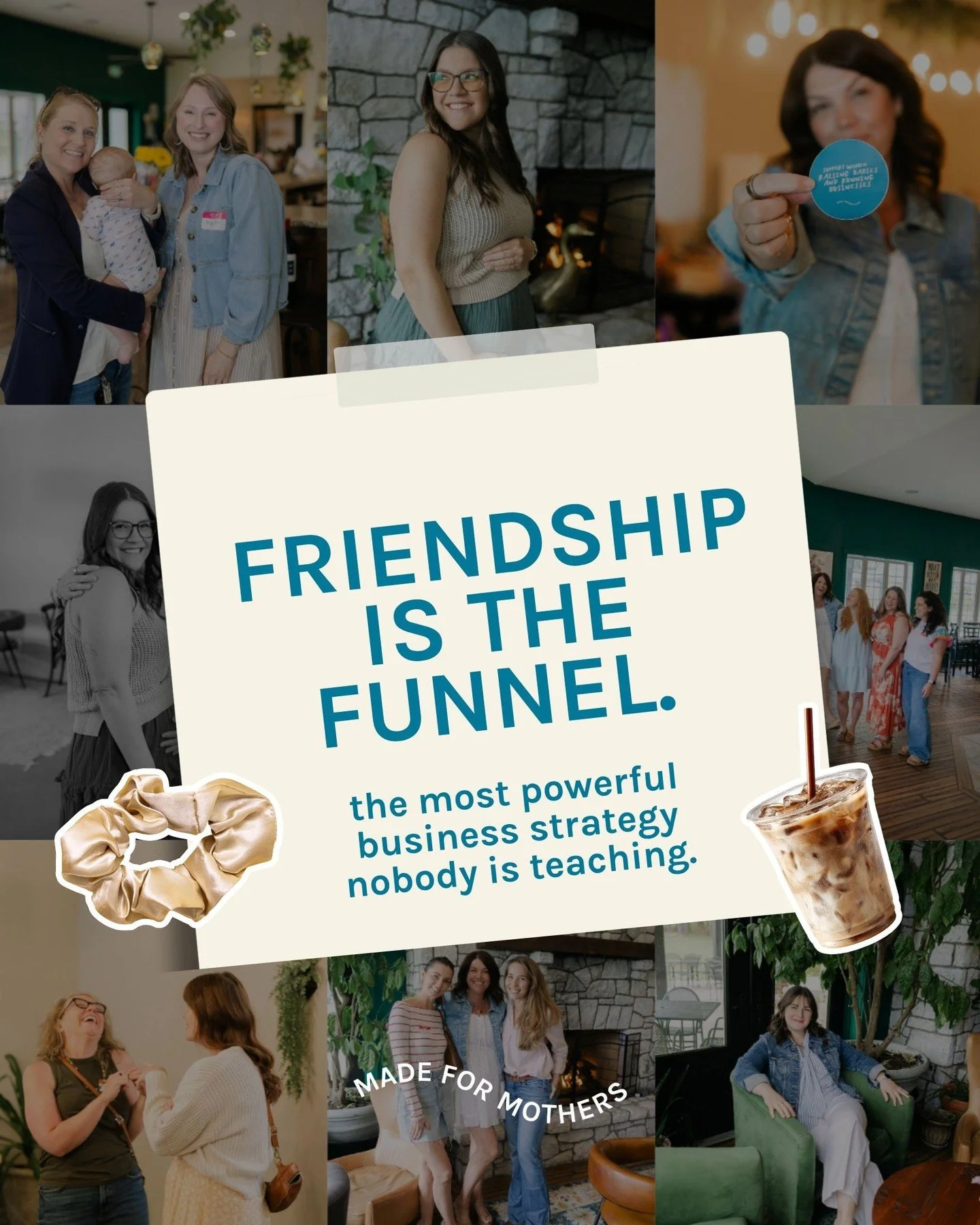 BRB completely obsessed with the fact that our members are not just connecting and becoming biz besties inside the Virtual Village....⁠
⁠
...they are hiring each other.⁠
collabbing with each other.⁠
passing invoices between coffee chats.⁠
closing dea