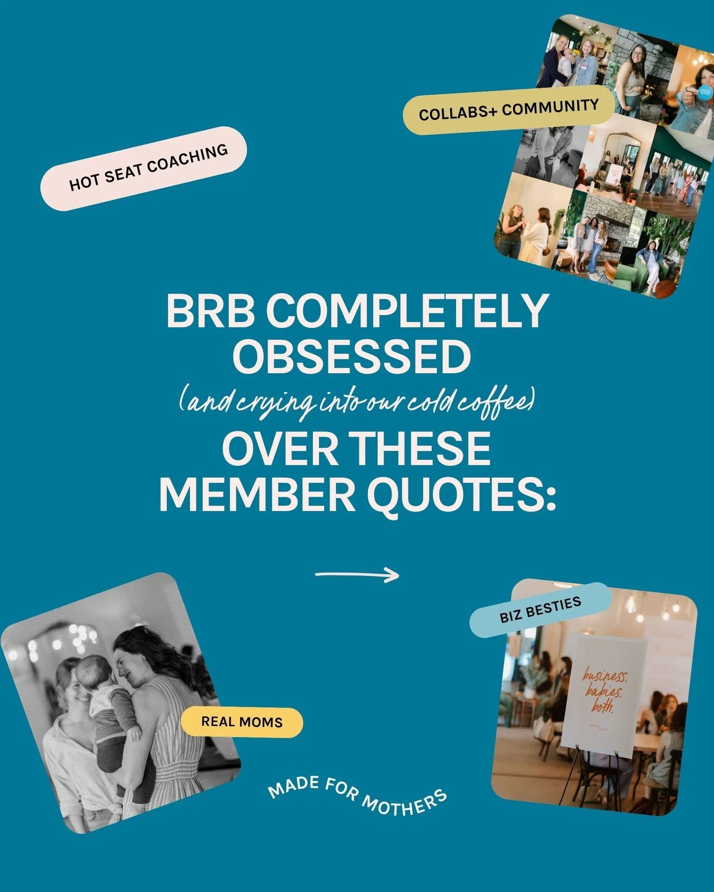 okay real talk. we have 150+ moms inside the Virtual Village.⁠
and they will not stop saying things like this. 🌼⁠
⁠
"having my baby was the best thing in 2025.⁠
joining MFM was hands down the best professional decision I made."⁠
⁠
"si