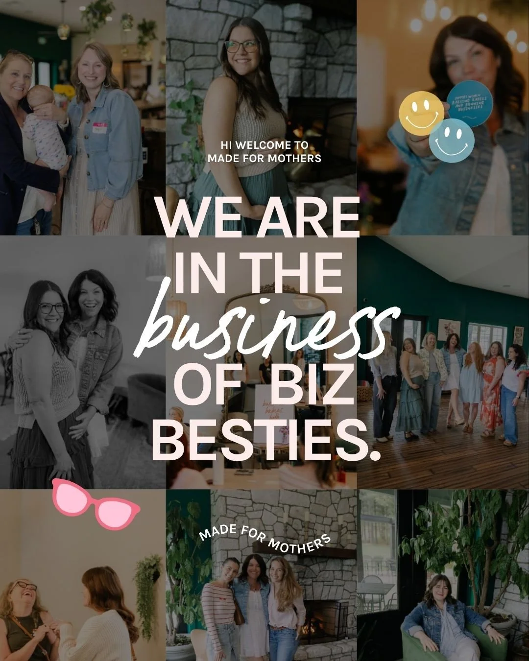 We are in the business of biz besties. And we have been since day one. 🌼

Here is what we know after building the fastest growing community for moms in business, the strategy that moves the needle more than any funnel, any launch, or any content pla