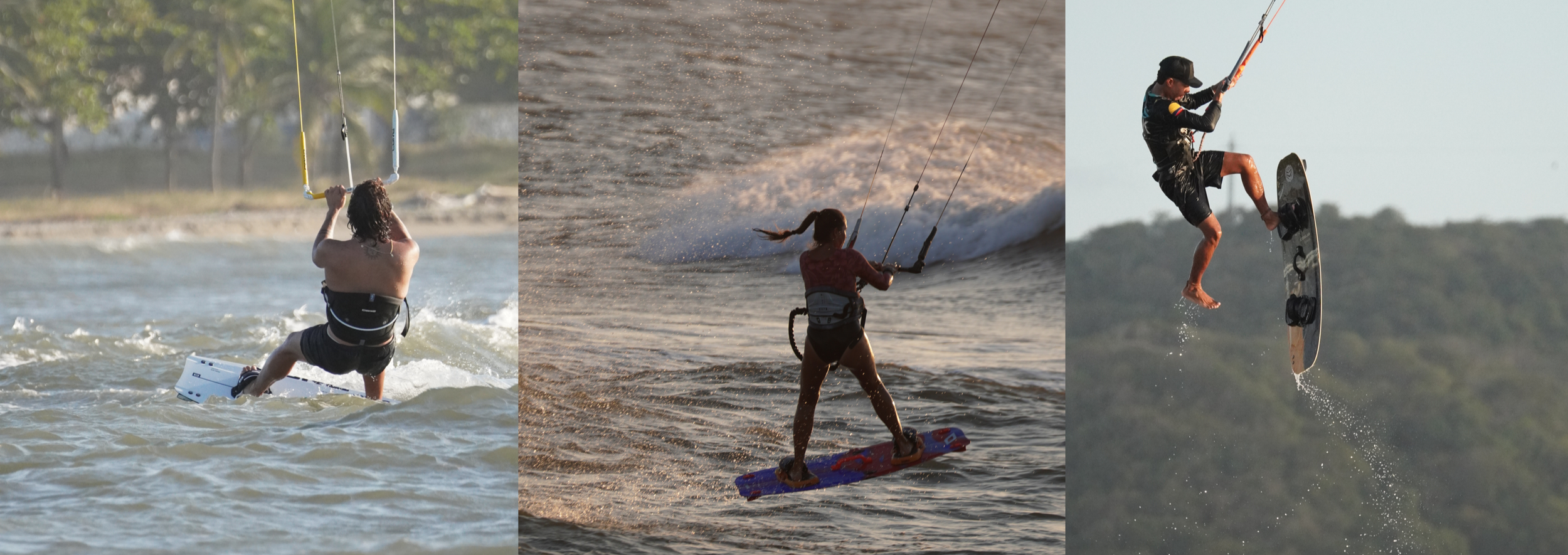 different kite riding styles