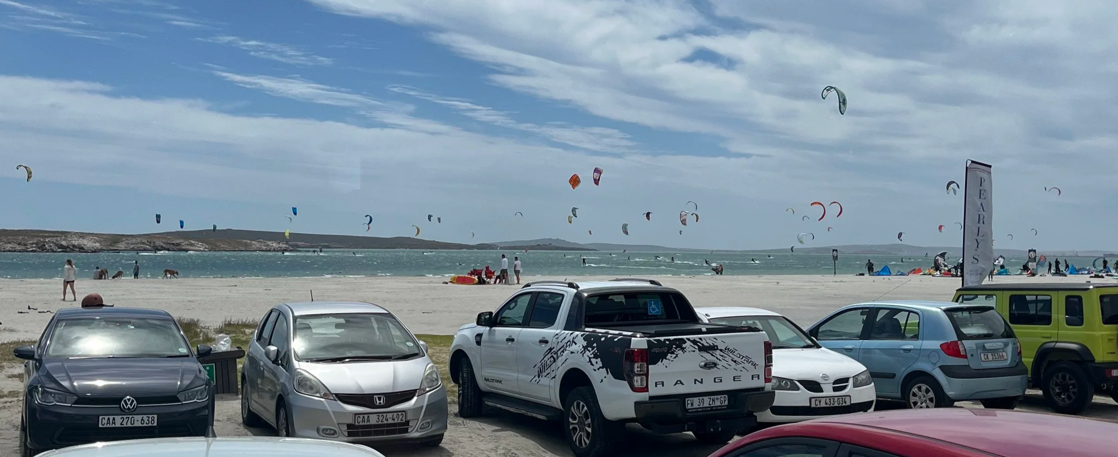 carpark at langebaan
