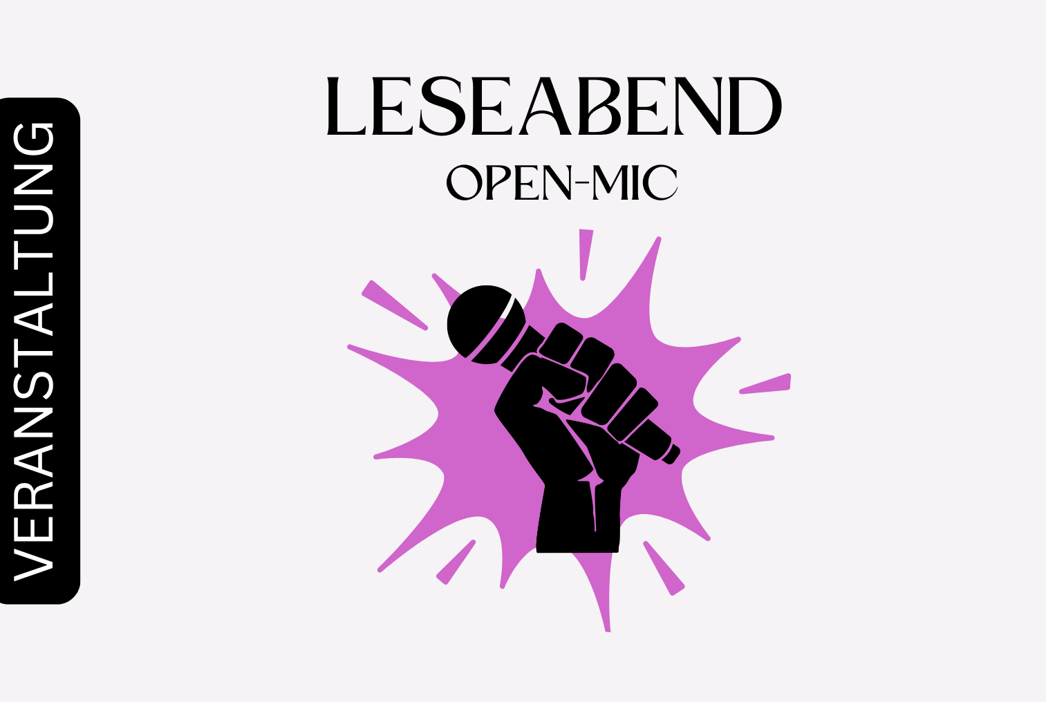 Leseabend - Open-Mic