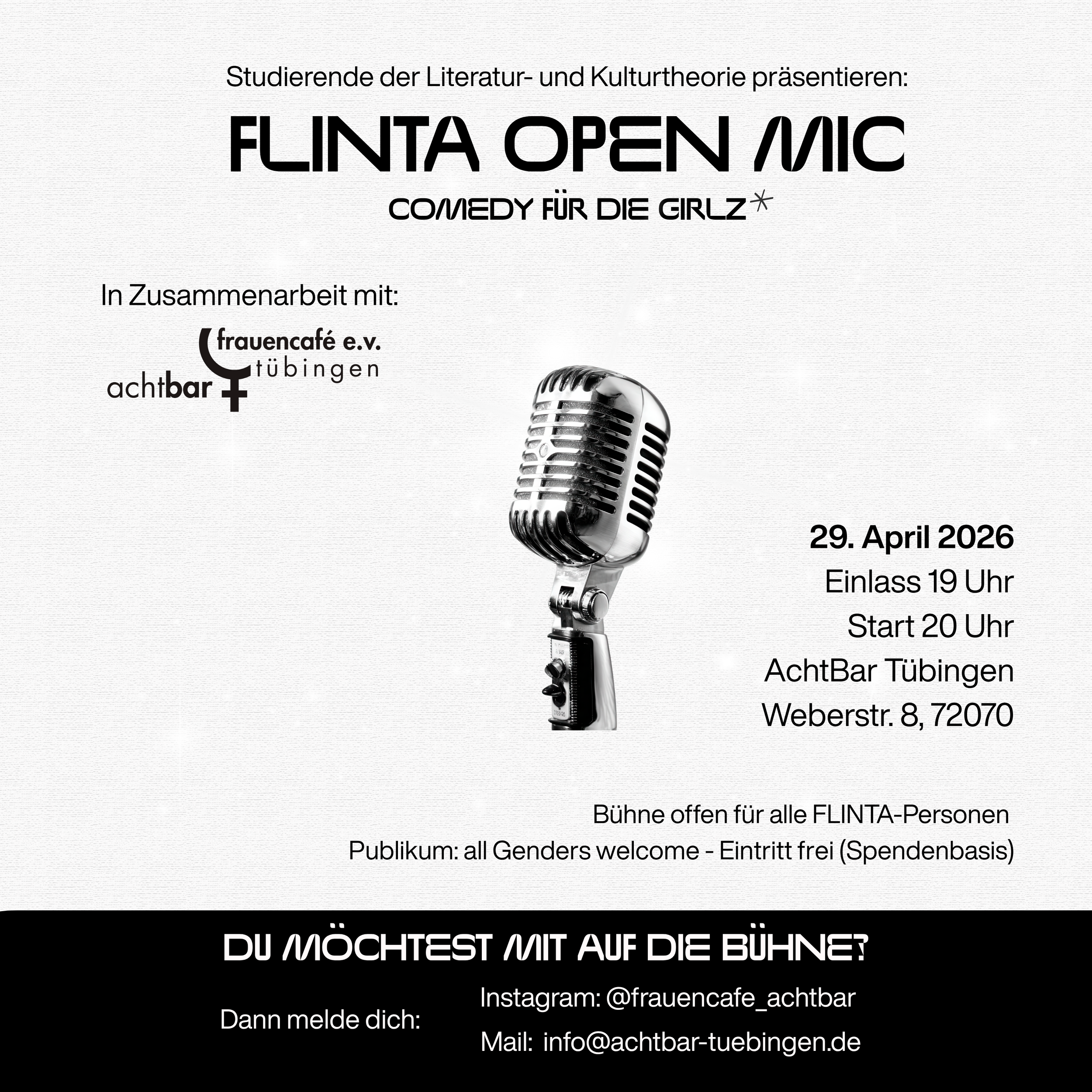 FLINTA Open Mic (Comedy)