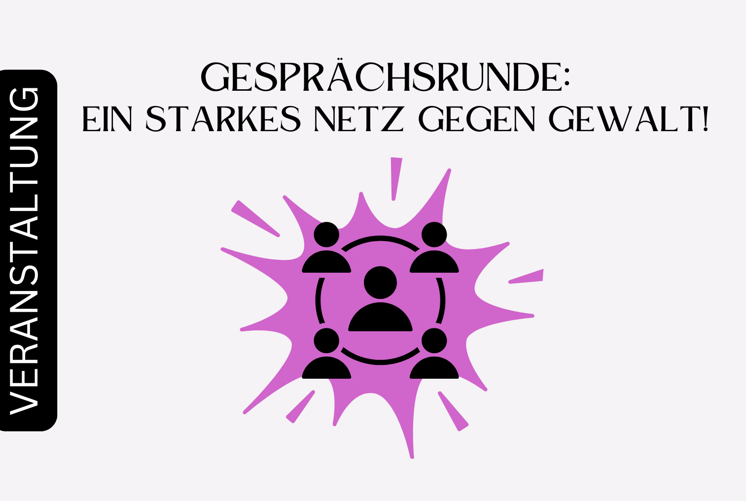 Gesprächsrunde: Ein starkes Netz gegen Gewalt