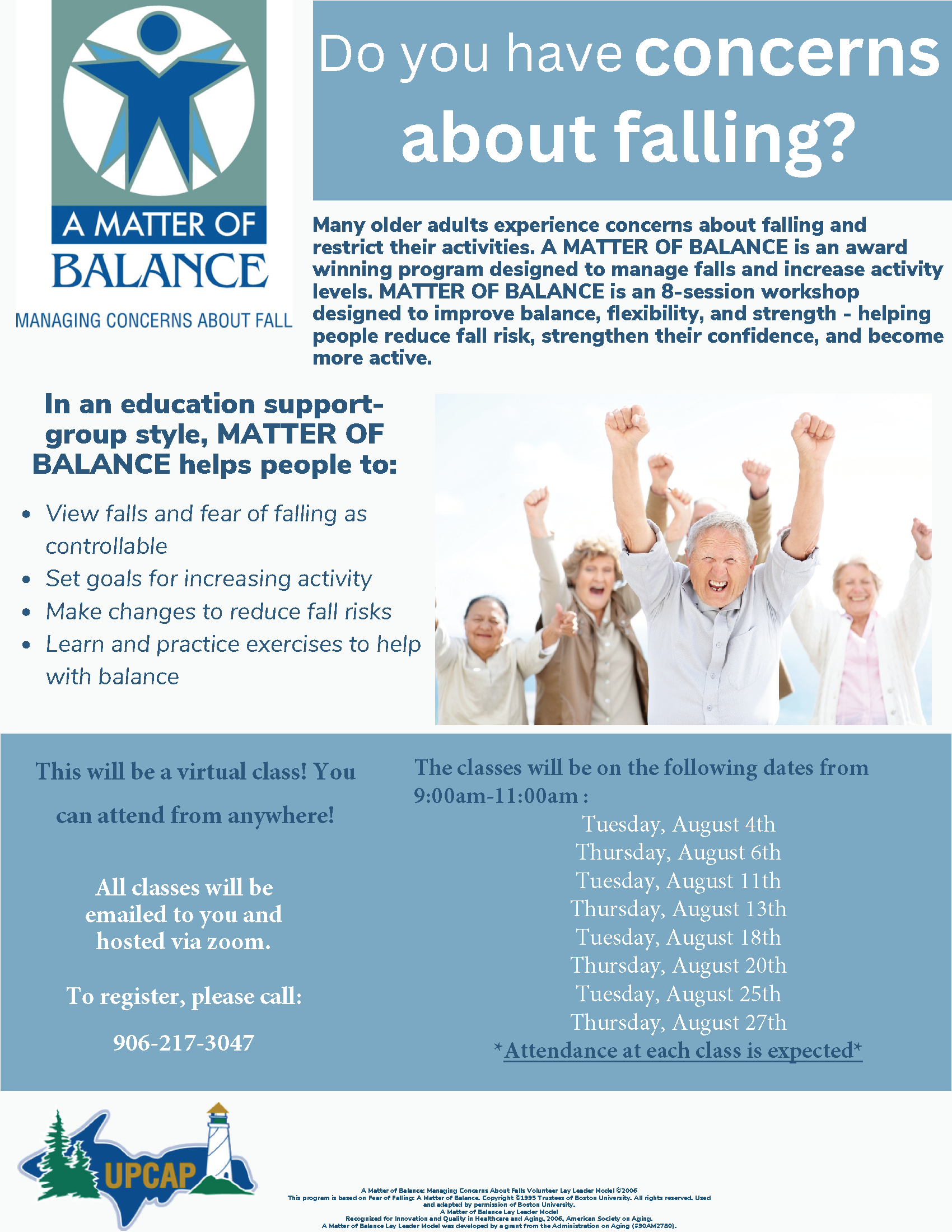 A Matter of Balance Virtual