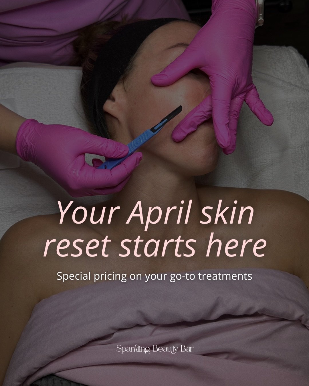 A fresh season calls for a fresh approach to your skin. Enjoy special pricing on our most-loved treatments this April.⁠
⁠
Secure your appointment now at the link in our bio.