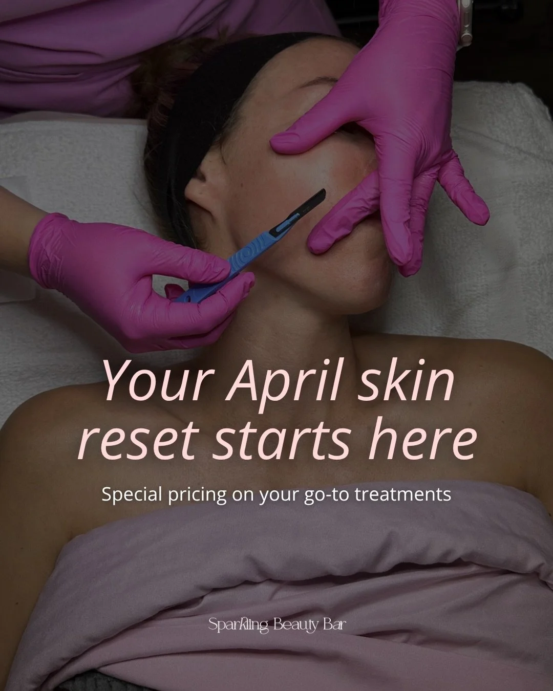 A fresh season calls for a fresh approach to your skin. Enjoy special pricing on our most-loved treatments this April.⁠
⁠
Secure your appointment now at the link in our bio.