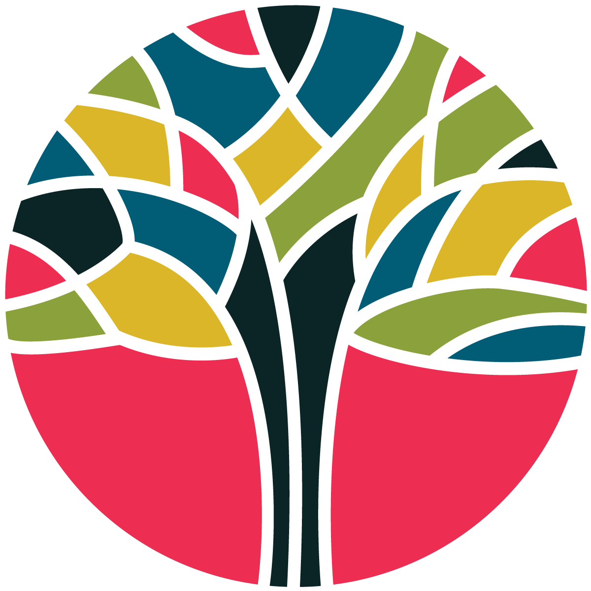 Colorful tree logo symbolizing deep roots and bold growth, aligned with neurodiversity-affirming consulting, health and human services strategy, and strengths-based coaching.