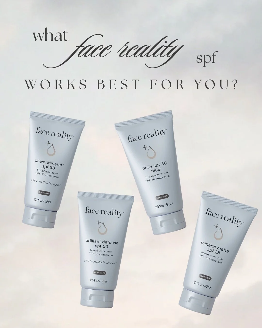 PROTECT YOUR INVESTMENT 👏🏼 

if you&rsquo;re working towards clearing your skin, brightening pigment or addressing aging concerns and not wearing spf daily you are wasting your time and money and increasing your chances of preventable skin cancer! 