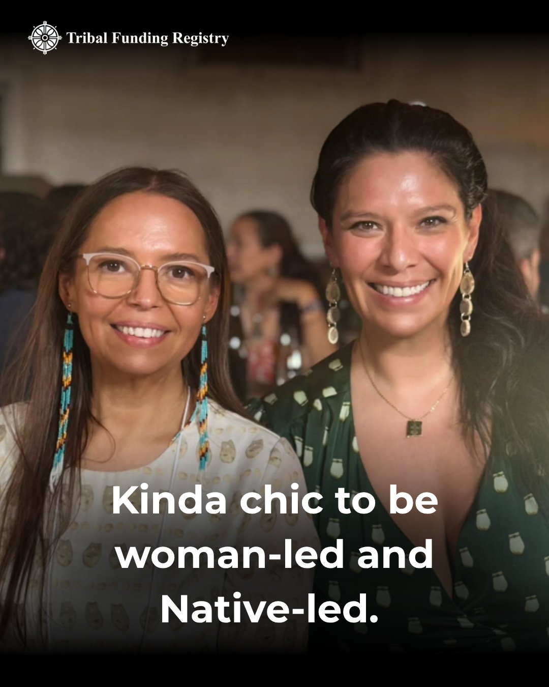 Kinda chic.⁠
⁠
The Tribal Funding Registry is working to connect Indian Country with over 2,500 funding opportunities worth up to $64,000,000, and we will be there to answer your questions and work with you every step of the way.⁠
⁠
Learn more and si
