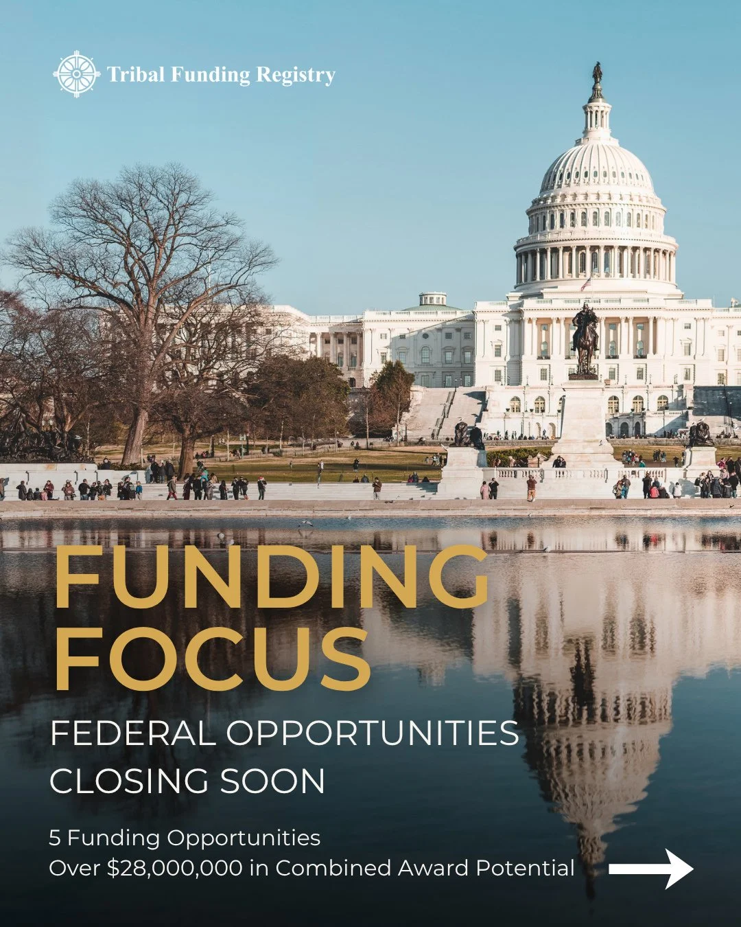 Applying for federal grant funding can sometimes feel like you have to fit your work and culture into a timeline and language unrelated to your reality. ⁠
⁠
Let us help. Knowing what grants are open and when is a good start, and the new TFR also lets