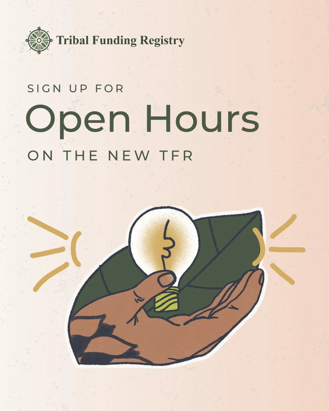 The new TFR is here, and we&rsquo;ve still got Open Hours every week!⁠
⁠
With more opportunities, searches that understand the words our communities actually use, and expanded features, the Tribal Funding Registry has been rebuilt with Native communi