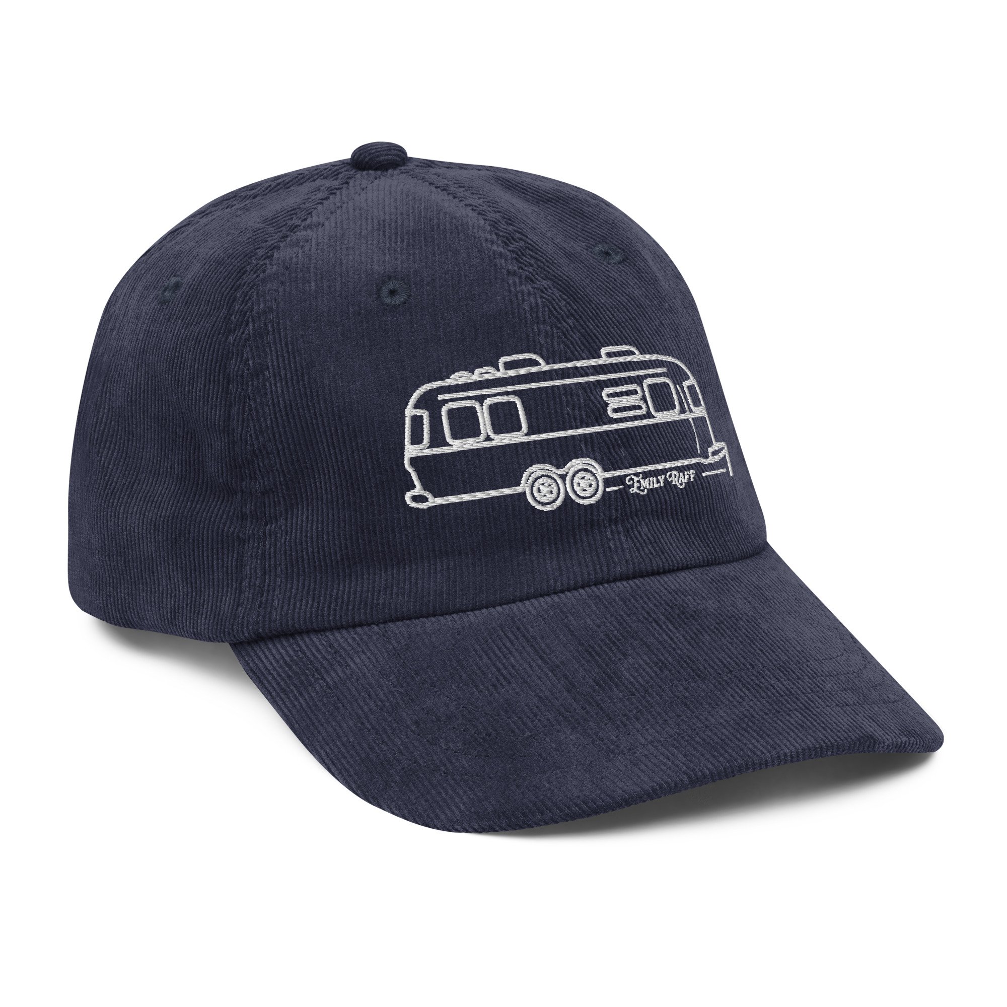 Travel Trailer (Diva) Vintage corduroy cap