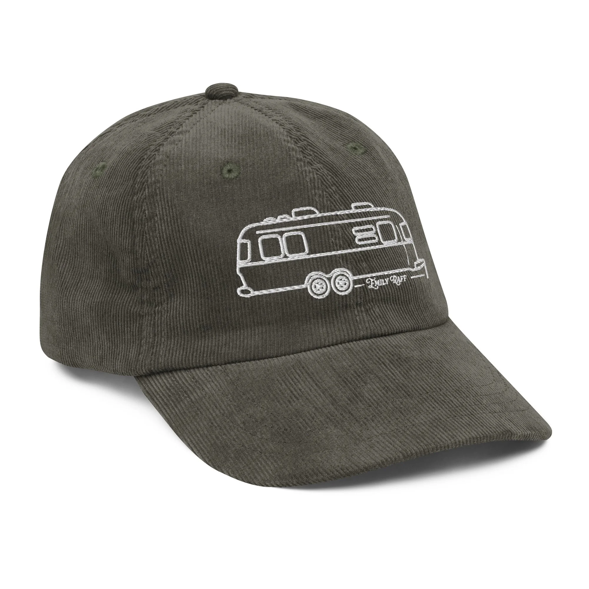 Travel Trailer (Diva) Vintage corduroy cap