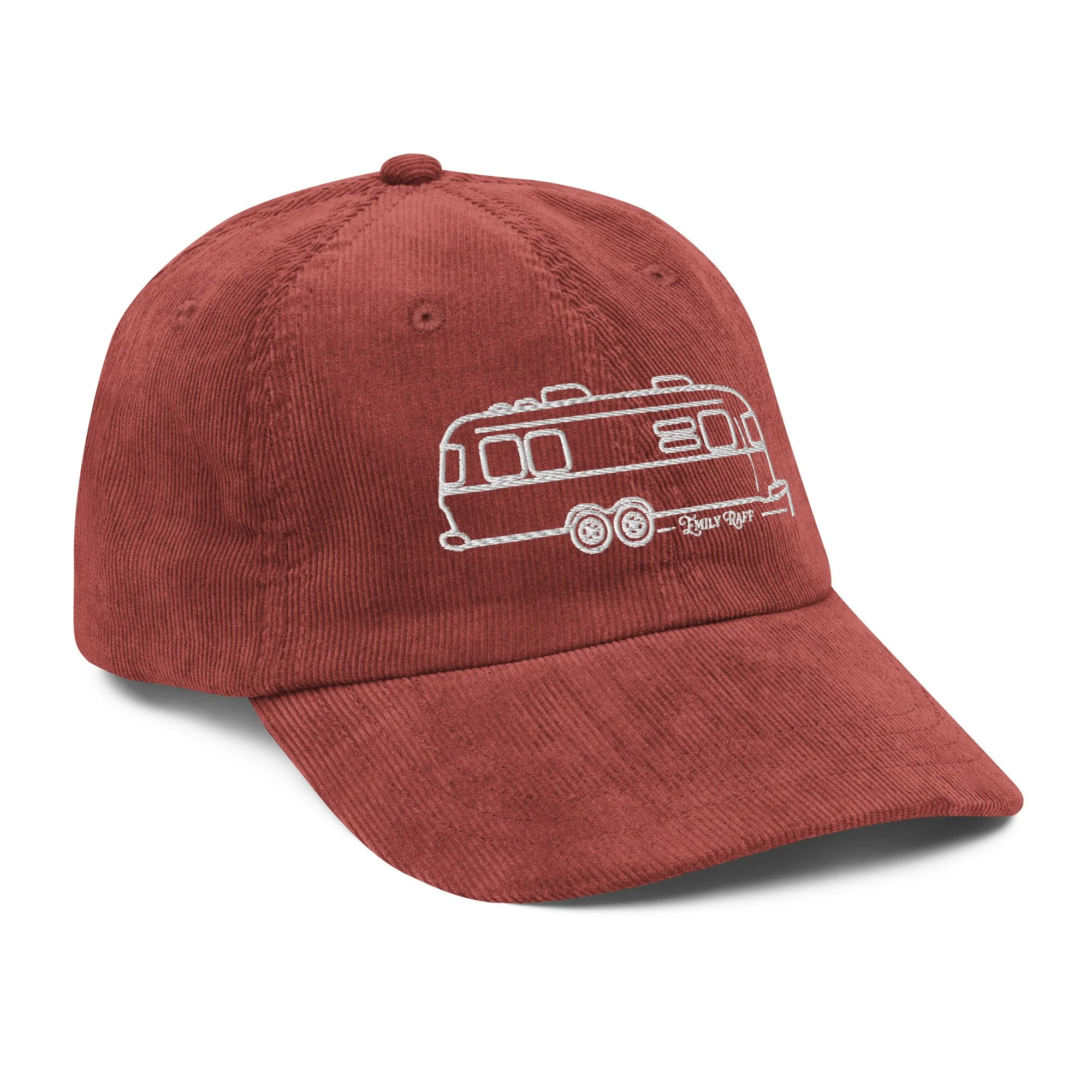 Travel Trailer (Diva) Vintage corduroy cap