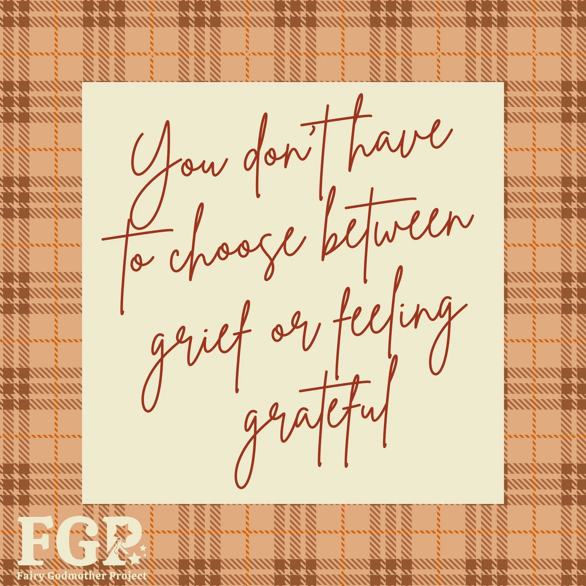 &quot;Consider this: You don&rsquo;t have to choose between grief or feeling grateful. In fact, you can carry both feelings at the same time.&quot; ~Lisa www.griefsupportformoms.com/post/seriously-i-should-be-thankful
This is a great article for thos