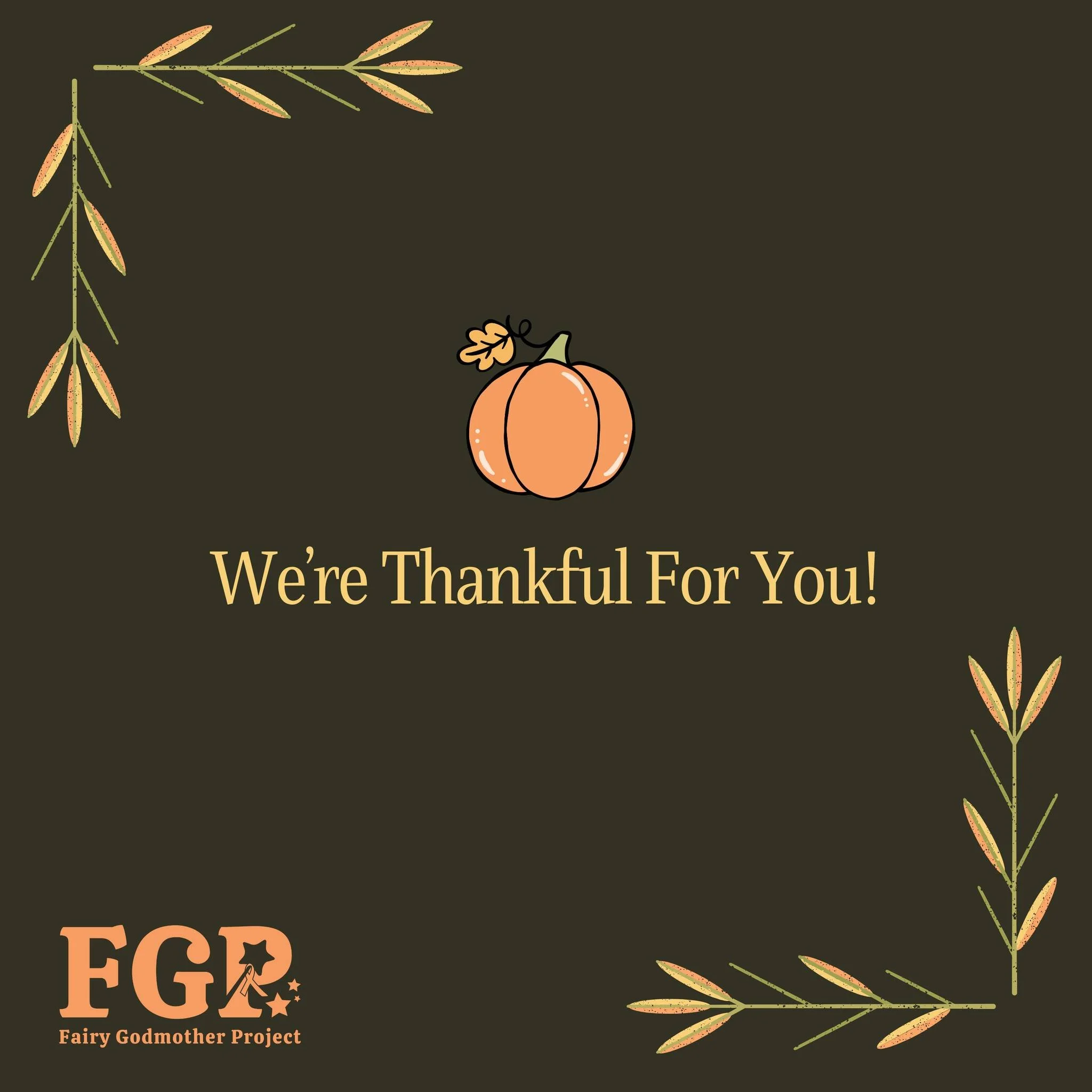 No matter how you spend this day, we want you to know that our hearts are full because of the way this community shows up for families facing childhood cancer. Thank you for being part of this work! 💛🍂