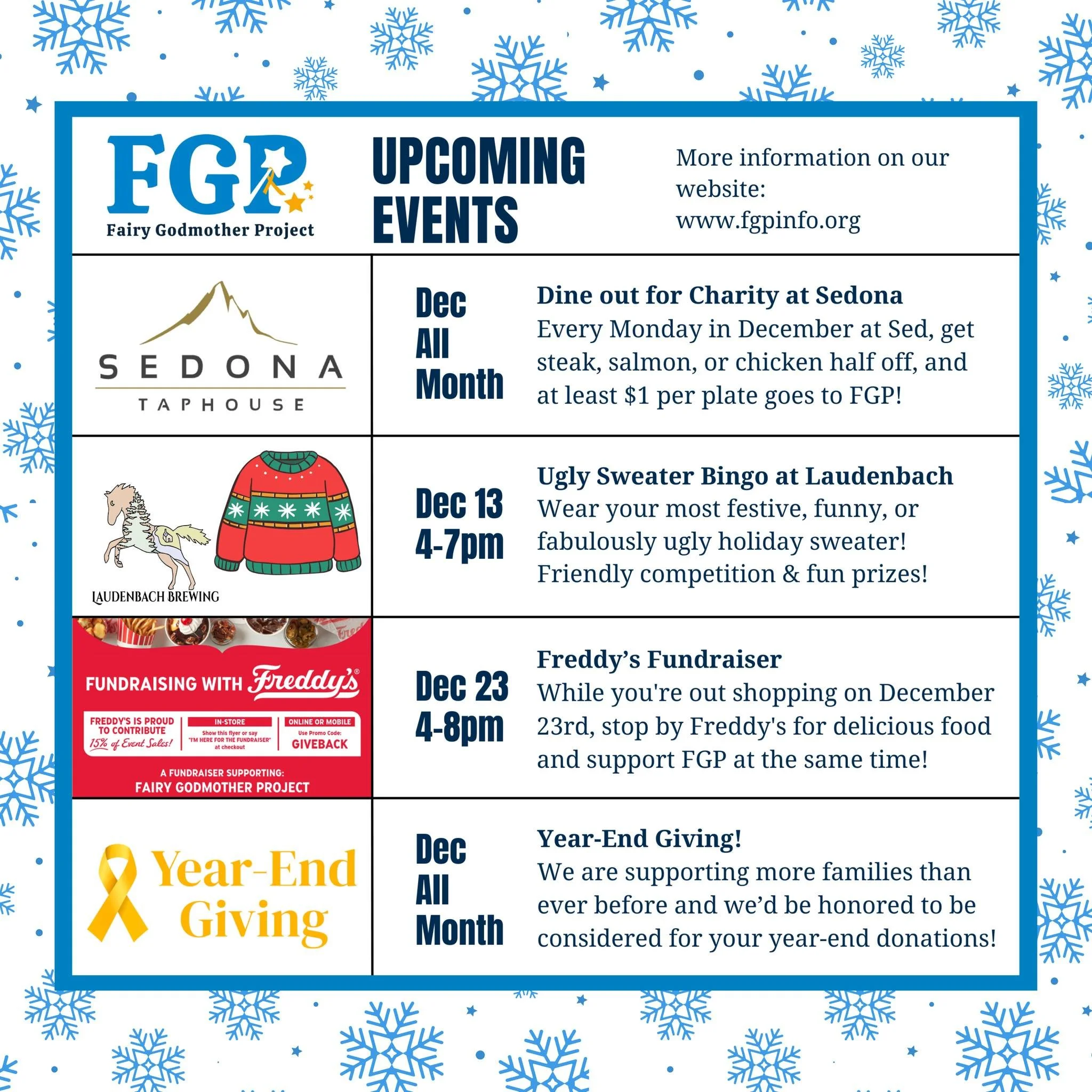 Join us in December! 💛