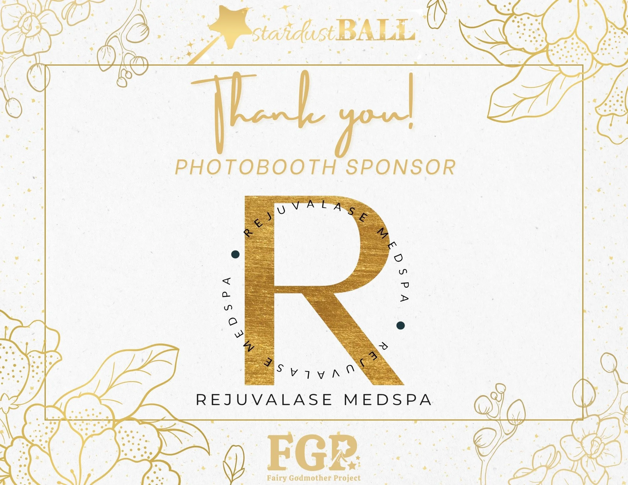 Rejuvalase is the Photobooth Sponsor for the 2026 Stardust Ball and we are so excited! At Rejuvalase, they believe in being better together. They are proud to offer a curated menu of Dayspa and Medspa services to help their clients achieve their goal