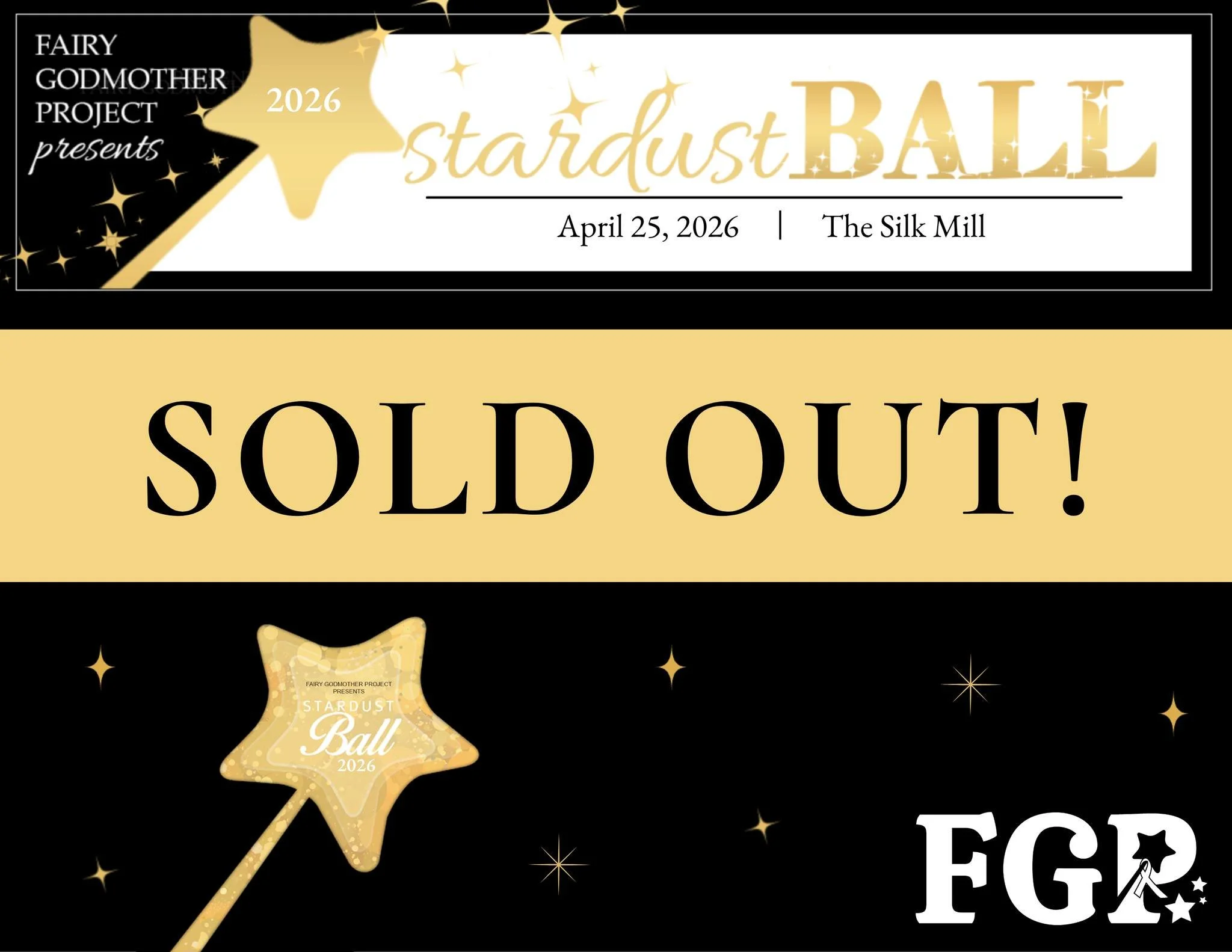 🌟 The 2026 Stardust Ball is officially sold out! If you missed your chance to purchase tickets, you can still join our waitlist by emailing info@fgpinfo.org. Thank you to our amazing sponsors and supporters for making this event possible... we can't