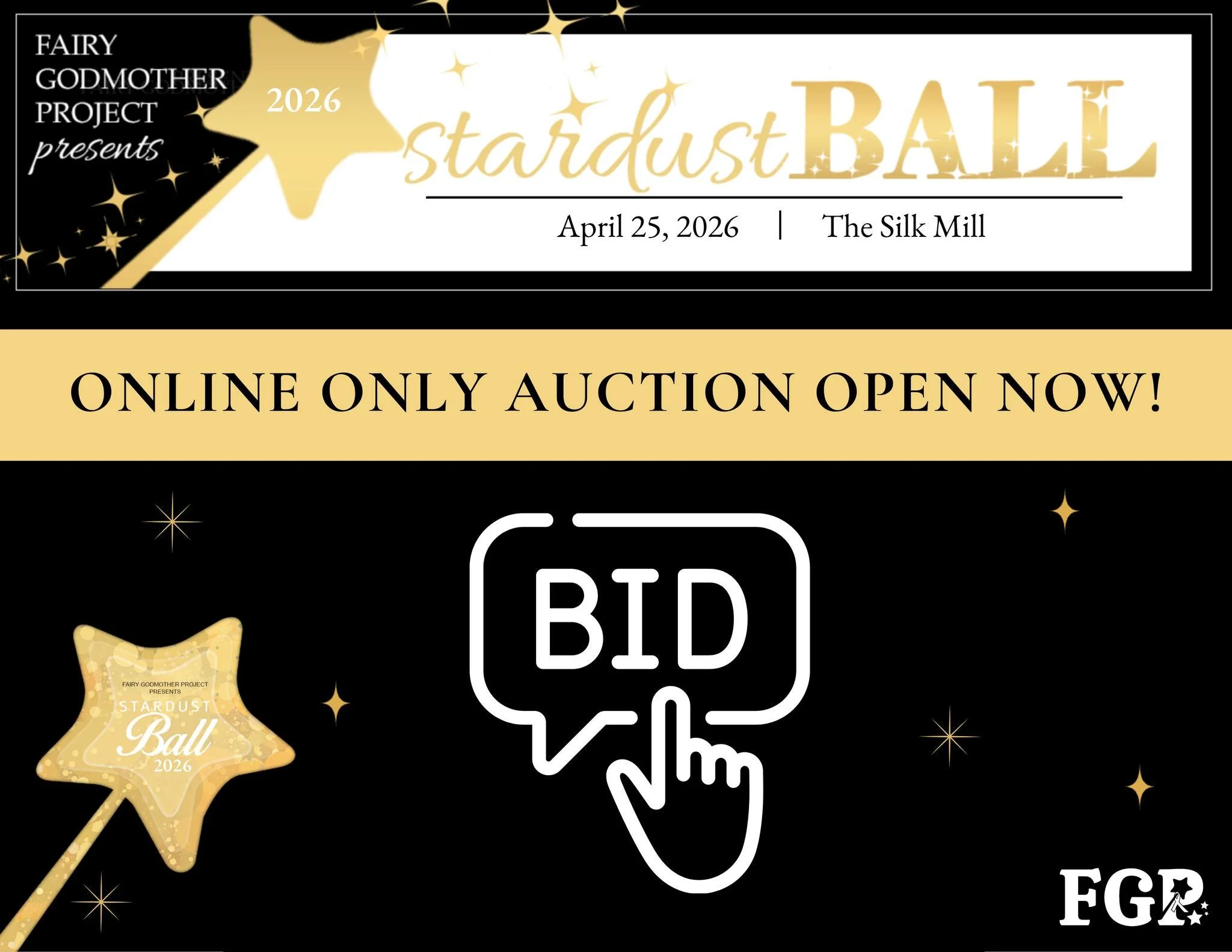 Time to bid! This year, we&rsquo;re excited to introduce a Stardust Ball Online Only Auction. These three exclusive items won&rsquo;t be at the event, and anyone can bid! Check out two amazing trips and a beautiful piece of art! View details and phot