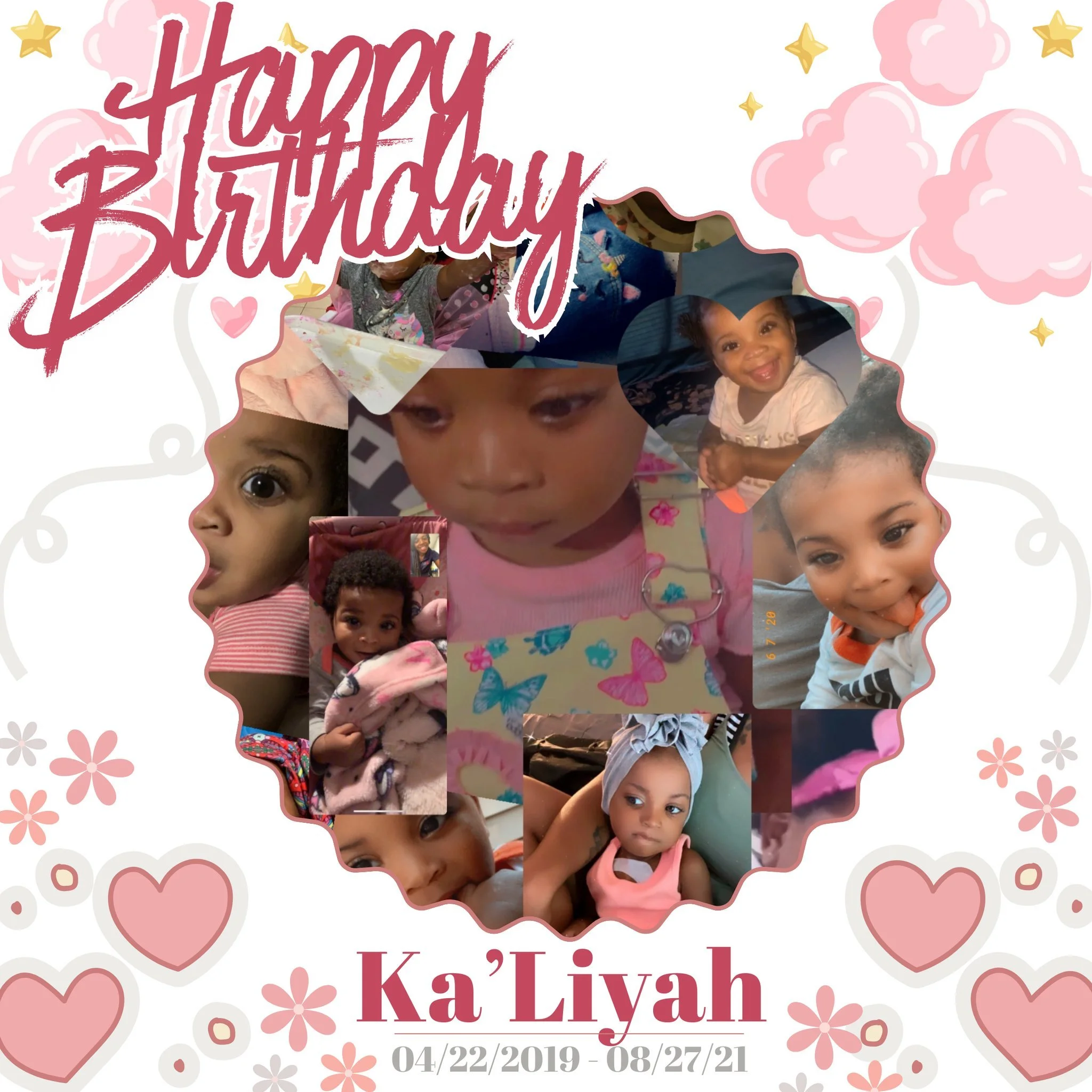 Remember Ka'Liyah today, on her birthday, by lighting a candle in her memory 💗