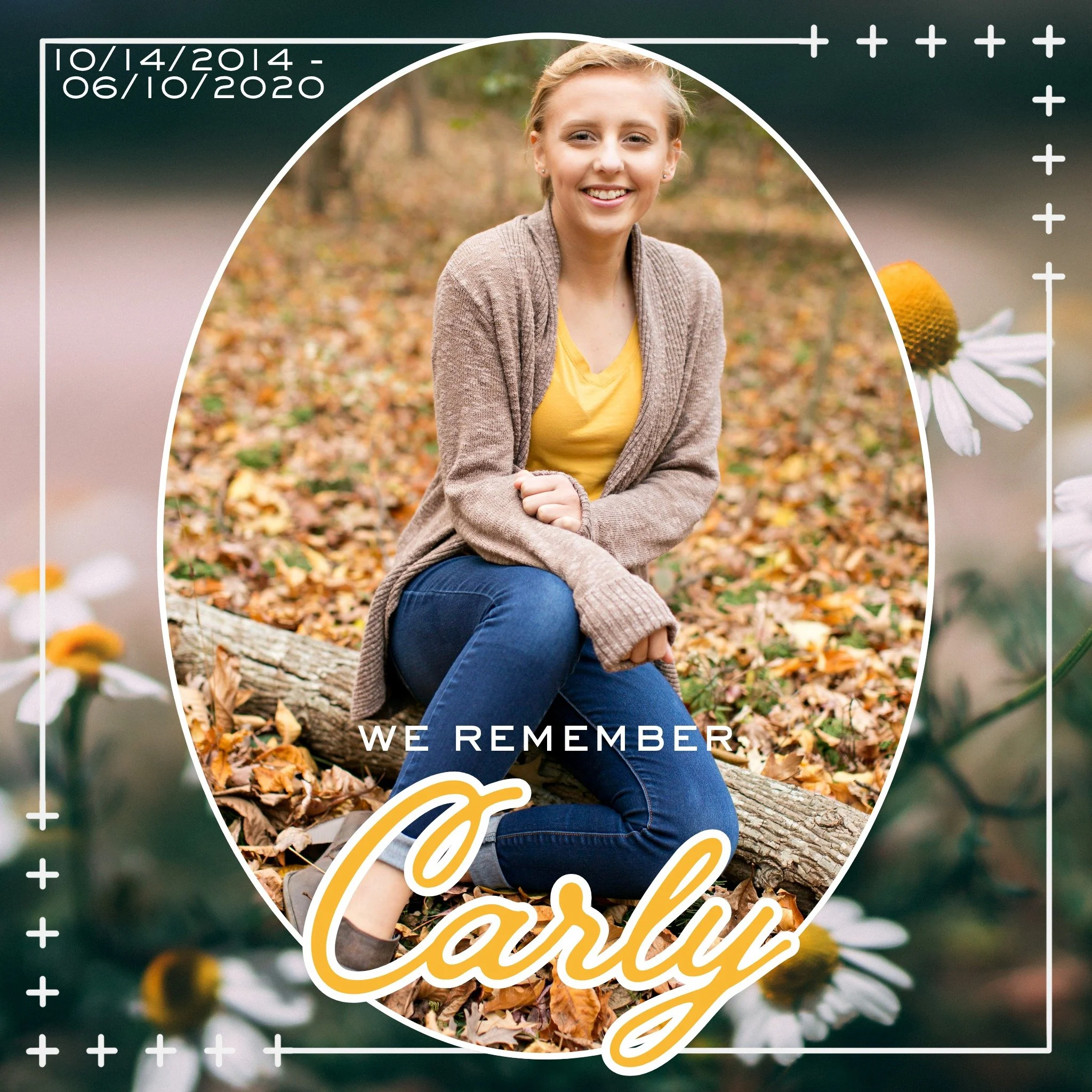 We remember Carly today and always 🌟