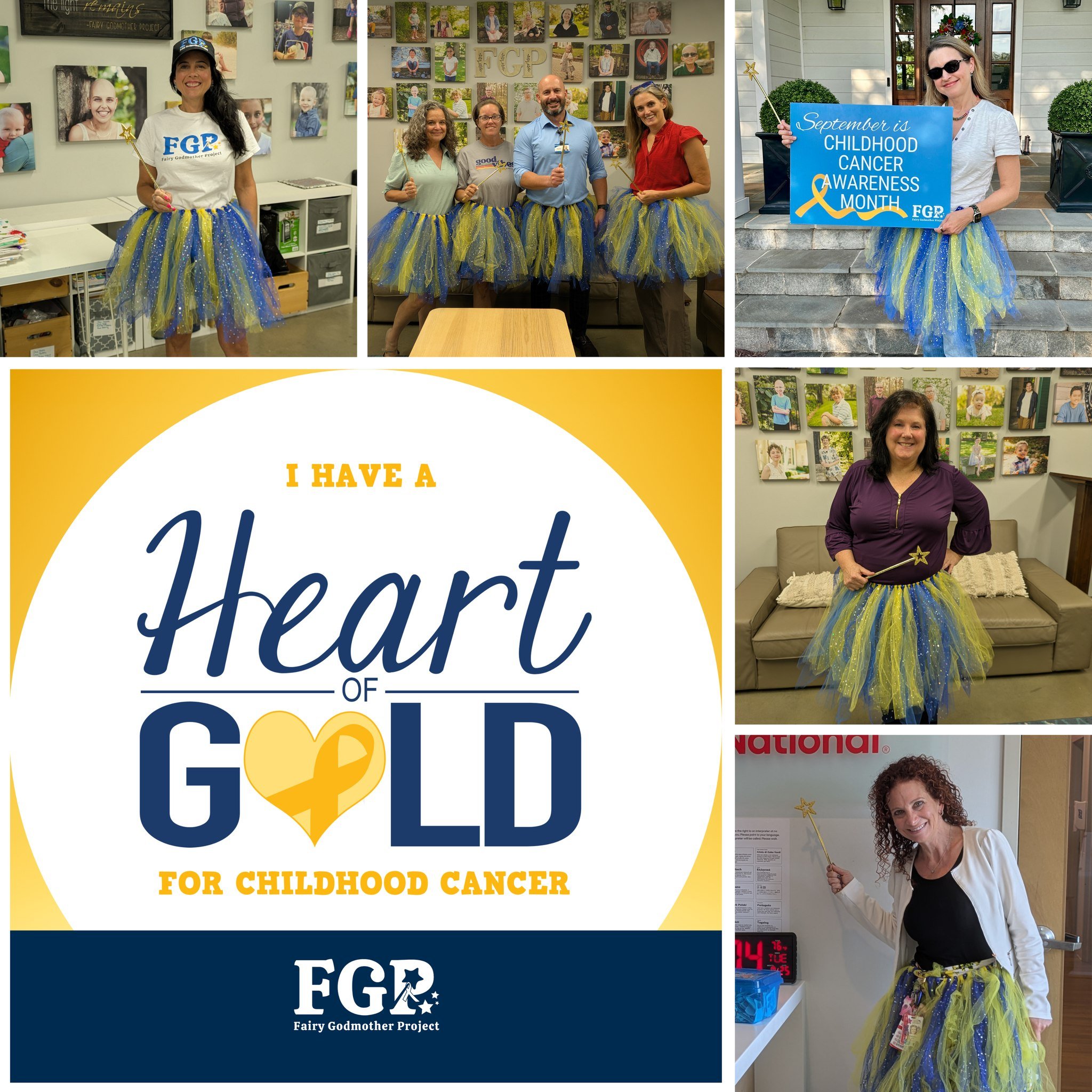 Even the FGP Board of Directors is getting in on the tutu fun! 💛

Our board members give their time, experience, and dedication to help guide FGP and ensure we can continue supporting local families facing pediatric cancer. We're grateful for their 