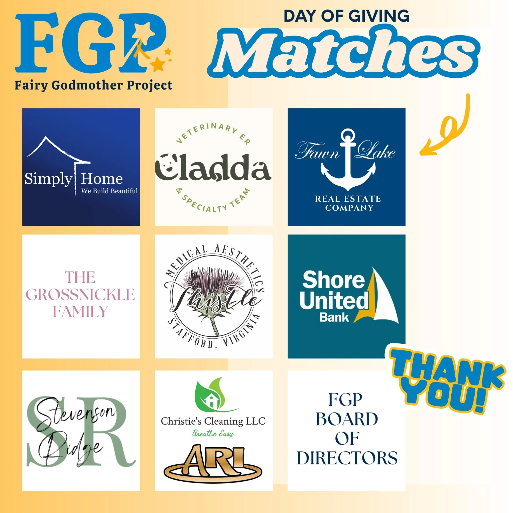 One week from today is our 🎗Day of Giving🎗! 

Why do we have a Day of Giving? It's one powerful day when our community comes together to make a BIG difference for local families facing pediatric cancer.

By raising $30,000+ in just 24 hours, we can