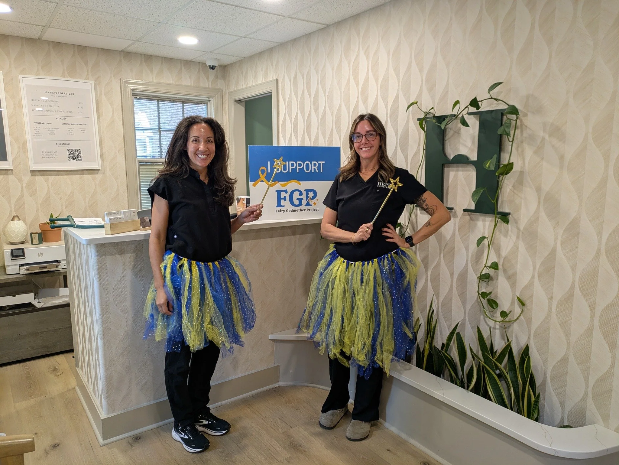 Heppe is helping us spread awareness and show local pediatric cancer families that their community cares! 💛 We're grateful to have them joining our Childhood Cancer Awareness Month campaign.

🎗️Did you know... Cancer treatment can weaken a child's 