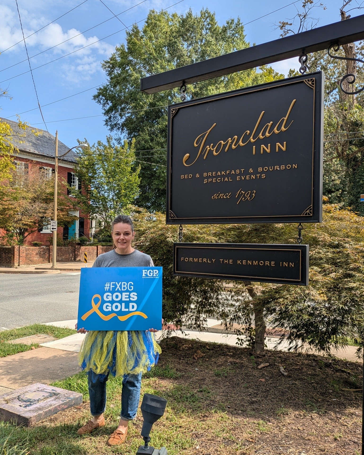 Ironclad Inn &amp; Bourbon Tasting Room is helping us spread awareness AND helping us kick off one of our our biggest giving days of the year! 💛 Located in downtown Fredericksburg, Ironclad is a unique bed and breakfast and bourbon tasting room, and