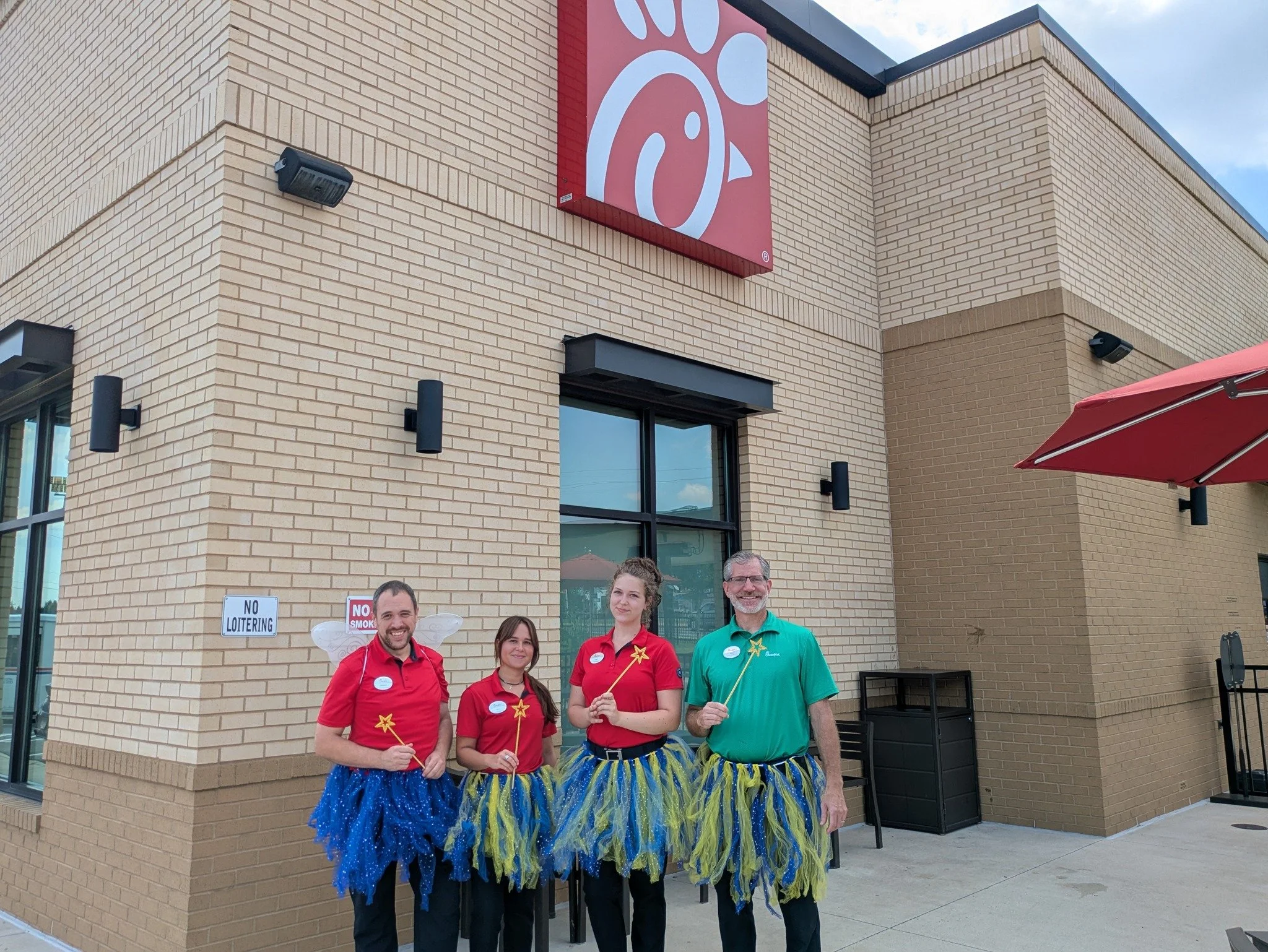 Chick-fil-A Lee's Hill is joining us in spreading awareness about childhood cancer! 💛 A familiar part of the Fredericksburg community, they&rsquo;re known not only for serving up Chick-fil-A favorites, but also for getting involved and giving back r