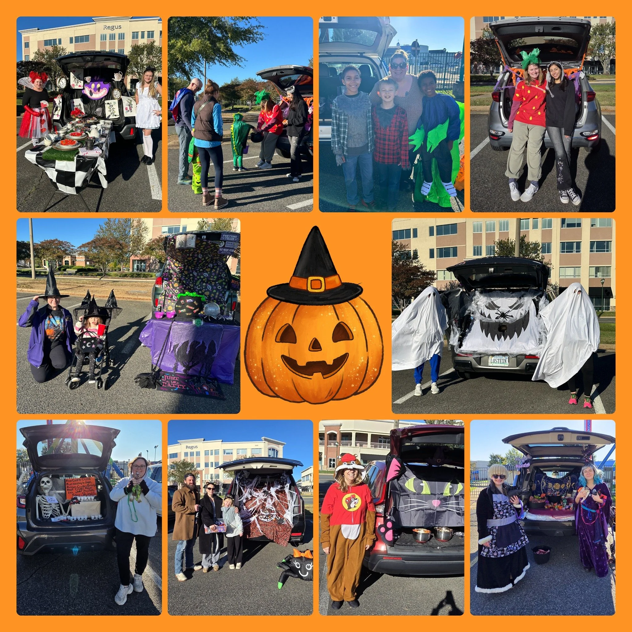 Saturday was our annual Trunk or Treat at Fun Land! 

This special event gives FGP kids the chance to enjoy trick-or-treating in a safer environment when public events might not be possible due to compromised immune systems.

Twenty amazing volunteer