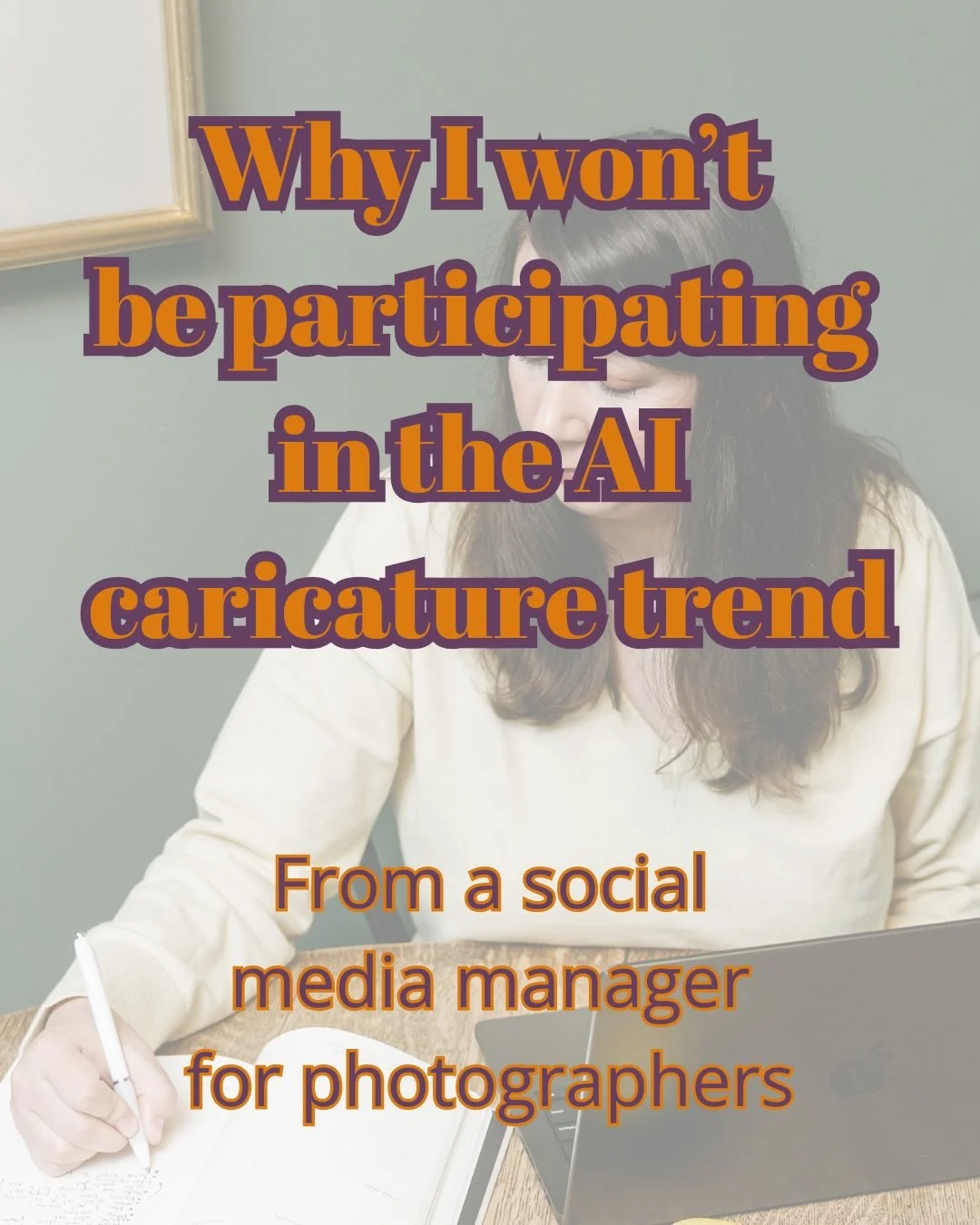 A message about the current AI image trend, and all future AI image trends, with love from Task Lemonade. 

You won&rsquo;t see any AI images on our feed, because we don&rsquo;t agree with normalizing AI images in place of photographs. 

We aren&rsqu