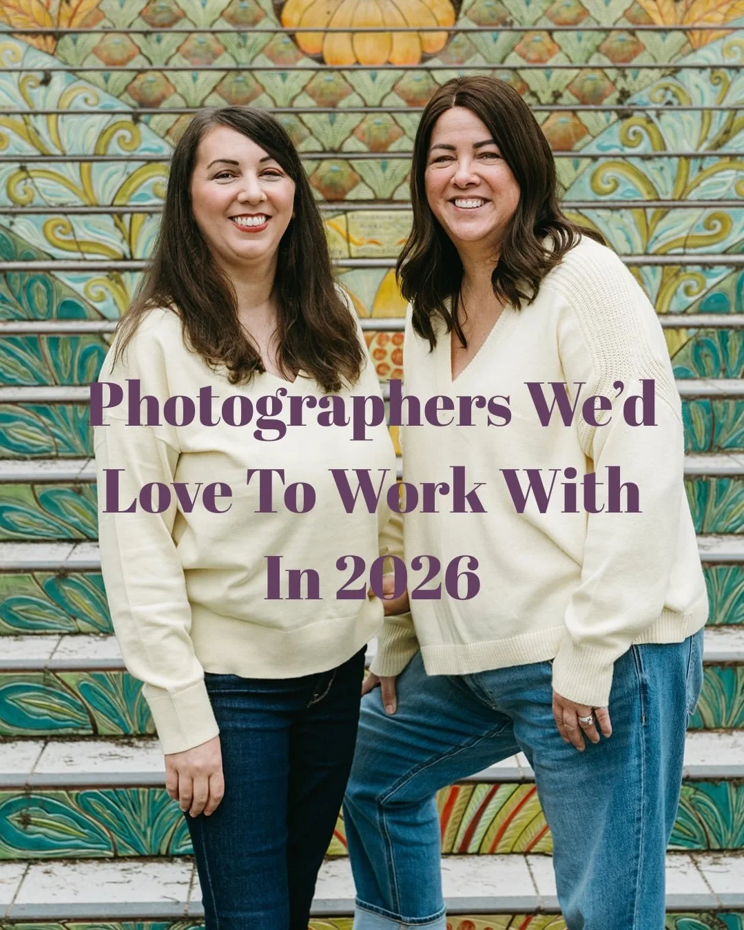Dreaming up some fun work for us this year! 

We would absolutely love to work with photographers who: 

💛 do documentary style wedding photography 
💛 have been in business for 1 year or less 
💛 do mini family sessions as their main service 
💛 ar