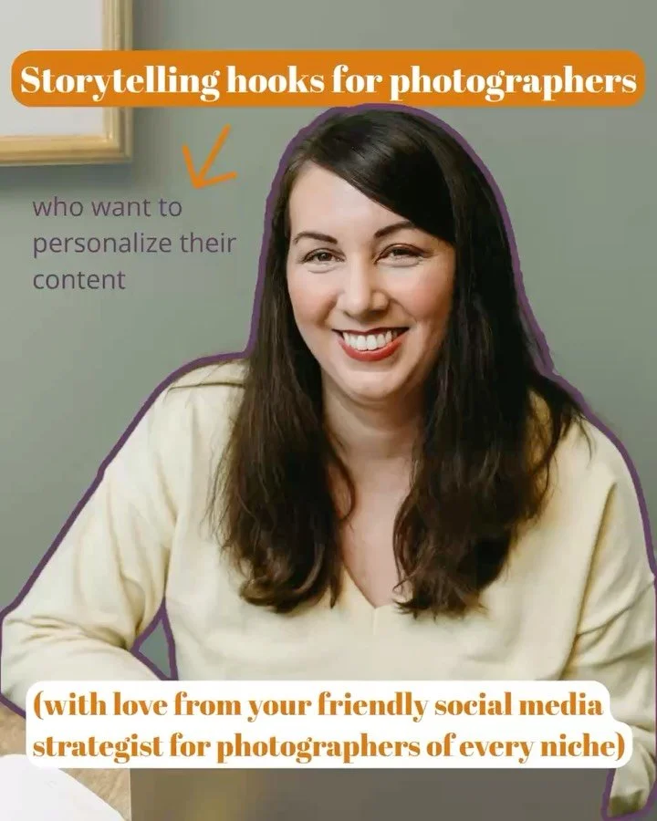 All the advice for Instagram growth in 2026: storytelling! Tell stories! Be authentic! 

Photographers: okay but how? 

Task Lemonade: we gotchu. 

Here are some hooks that are perfect for photographers of every niche. 

Tell your stories. Grow your 