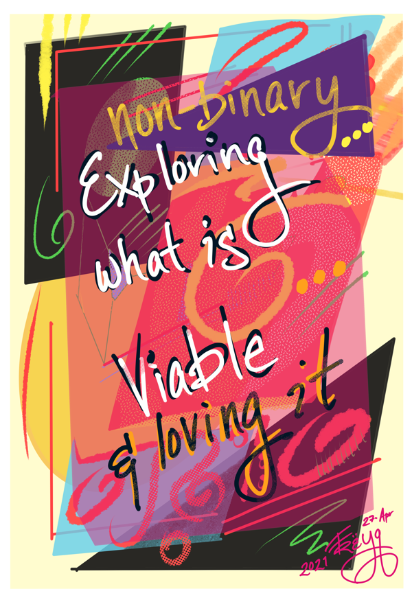 Exploring what is Viable  (13" × 19")