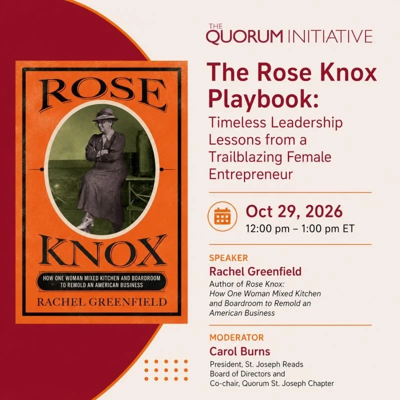 The Quorum Initiative - Virtual Speaker Series