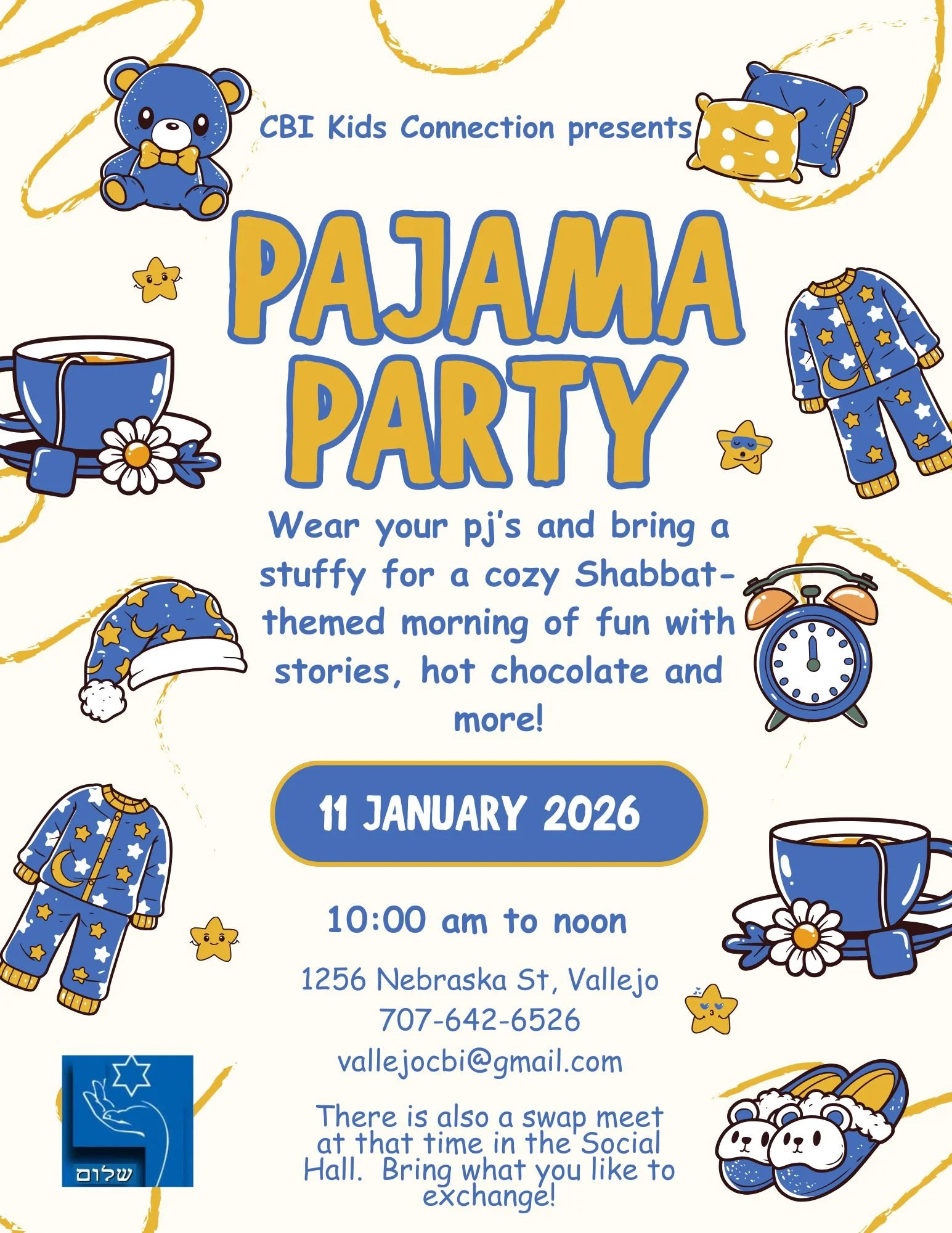 Kids Connection Pajama Party