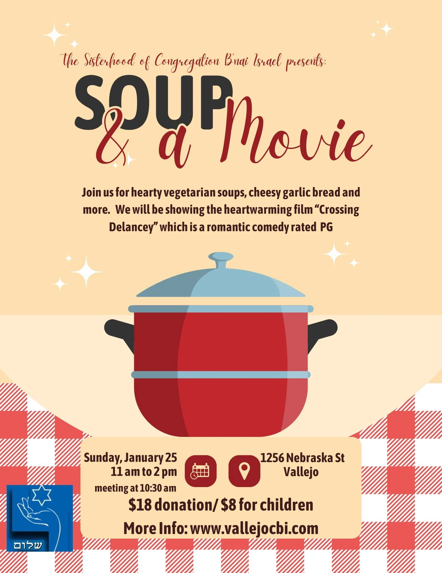 Soup and a Movie presented by Sisterhood