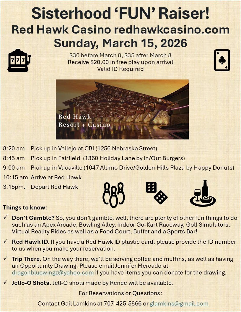 CBI Sisterhood Casino Trip