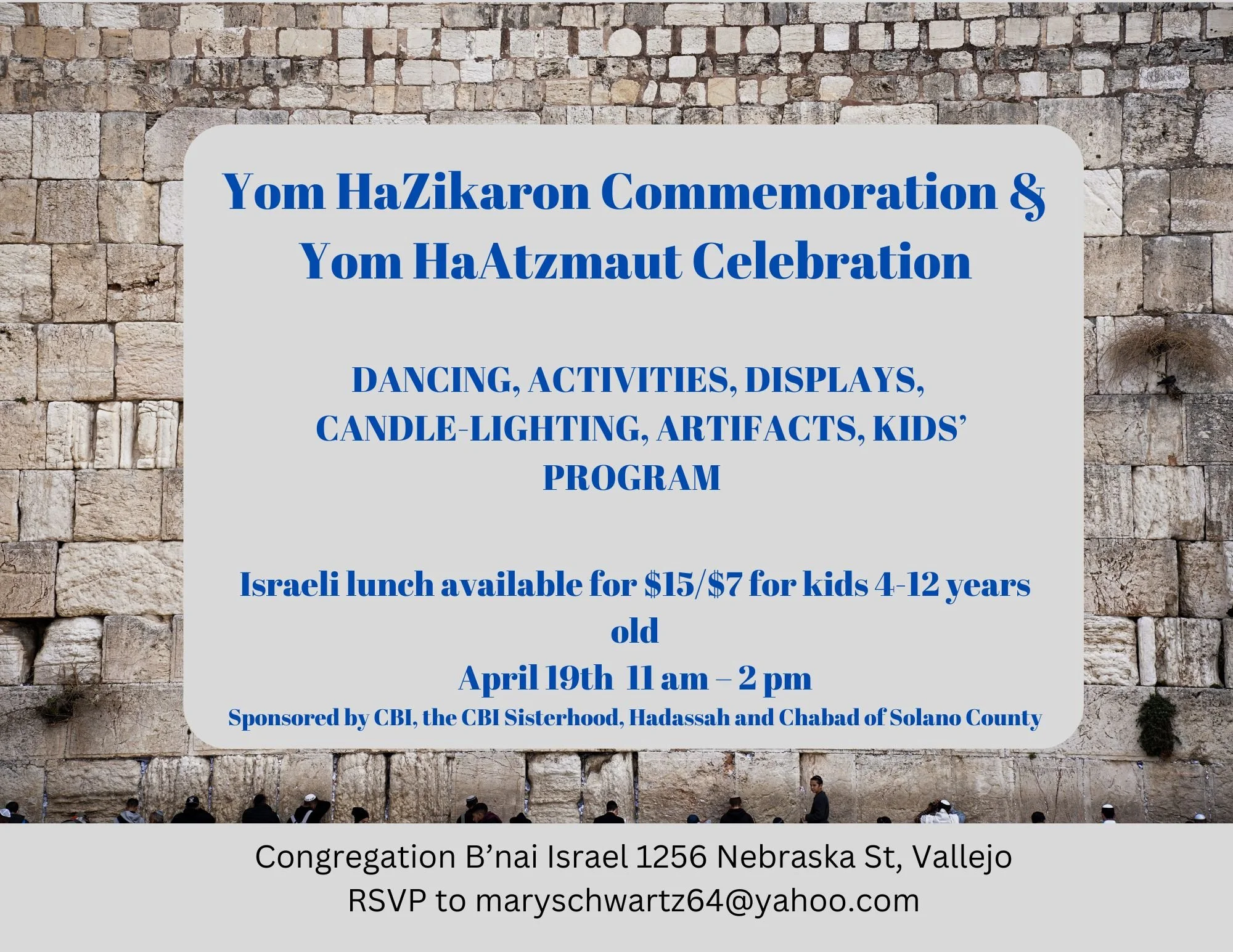 Yom Ha'atzma'ut Celebration
