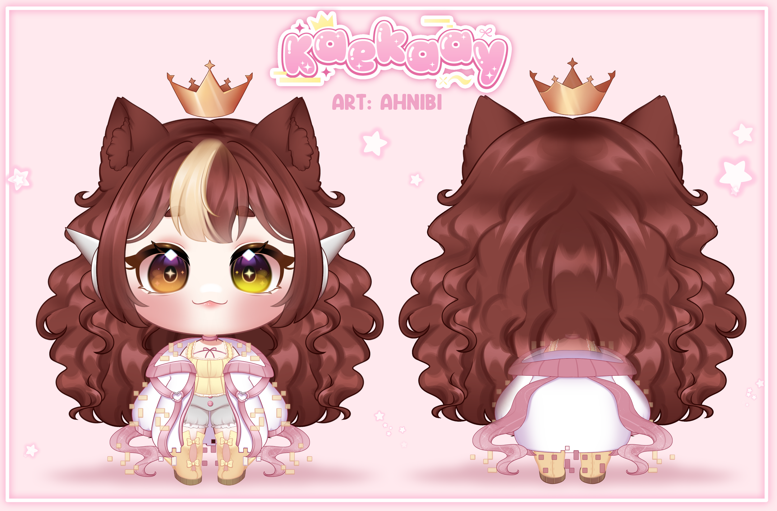Chaos Queen Chibi KAEKAAY Reference Sheet