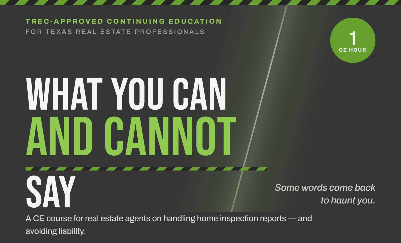 What You Can And Cannot Say