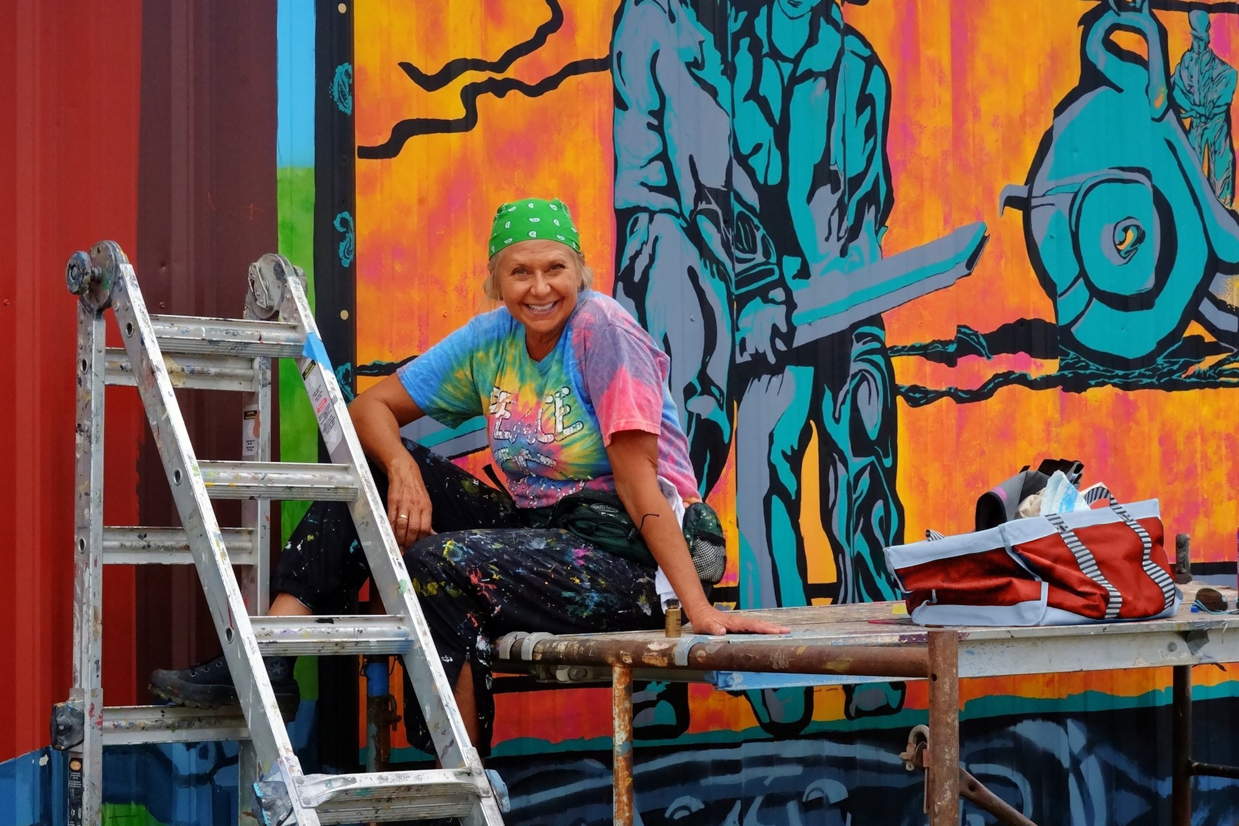 DJ,Behind the Brush The Making of a Mural-©Nikki McDonald