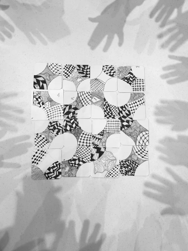 DB ©Trish Place "Many Hands Create Art" 1st Place Tie