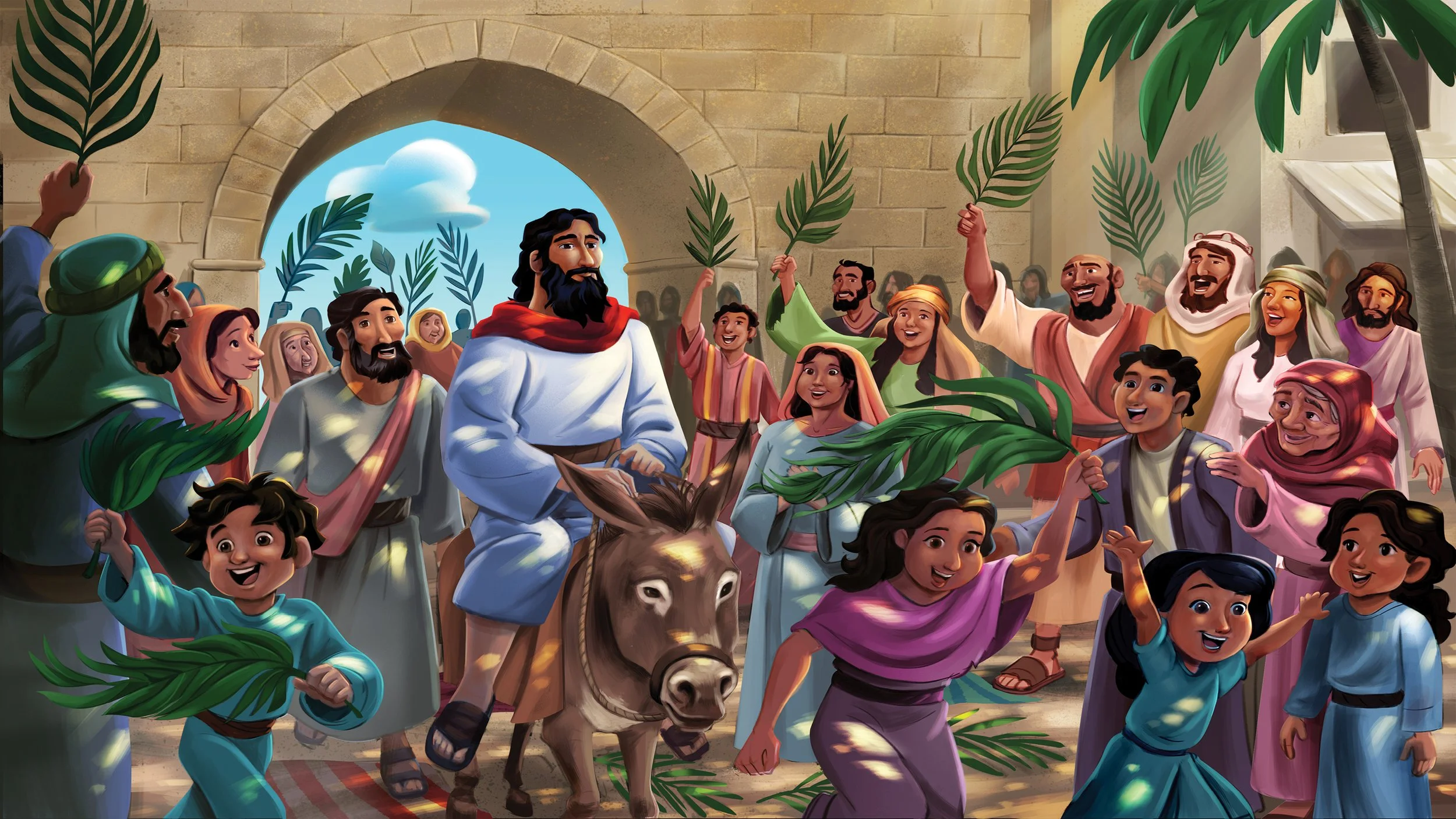 Volume 9: The People Welcomed Jesus as King