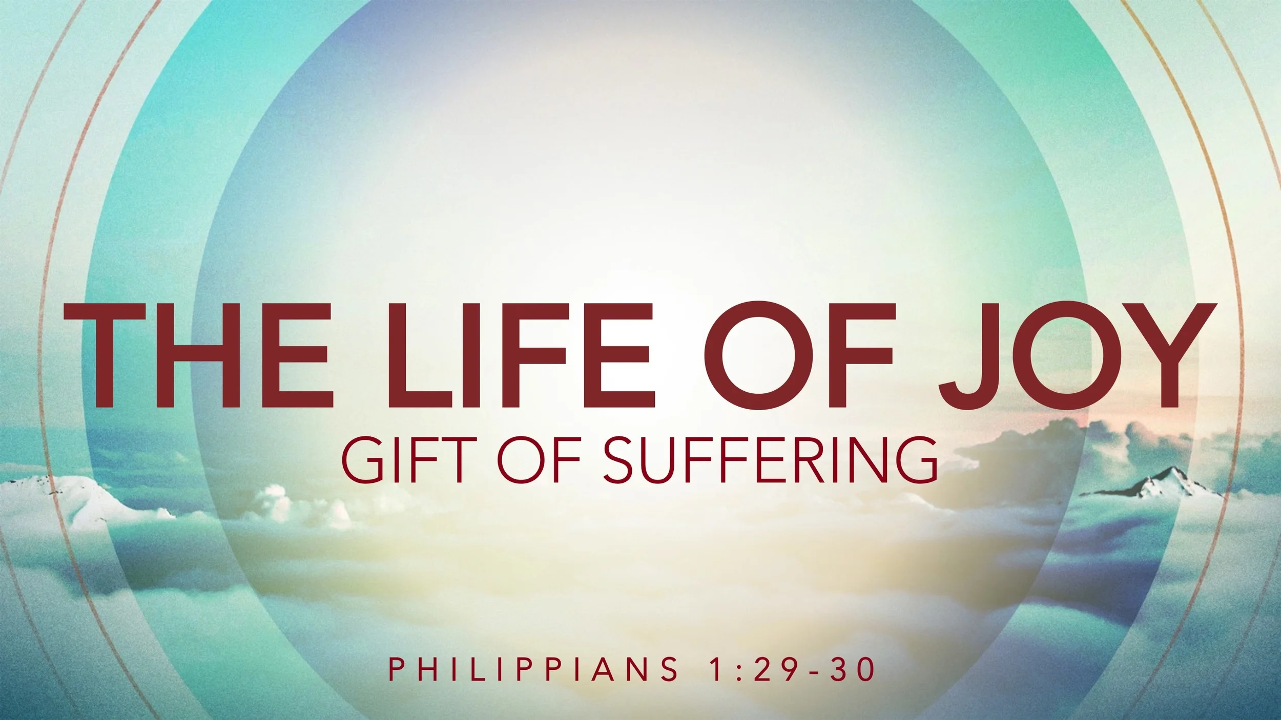            

 
    Paul says that suffering is granted to us as a gift from God. See how we're given two immediate reasons we can be courageous in the face of persecution.  
 






















     