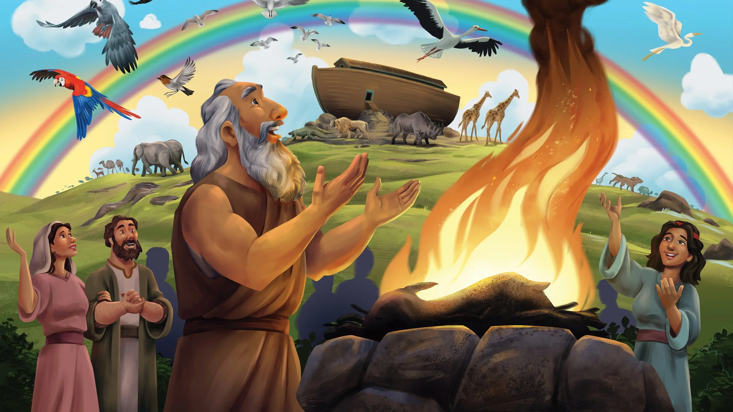 The Great Flood (Genesis 6-9)