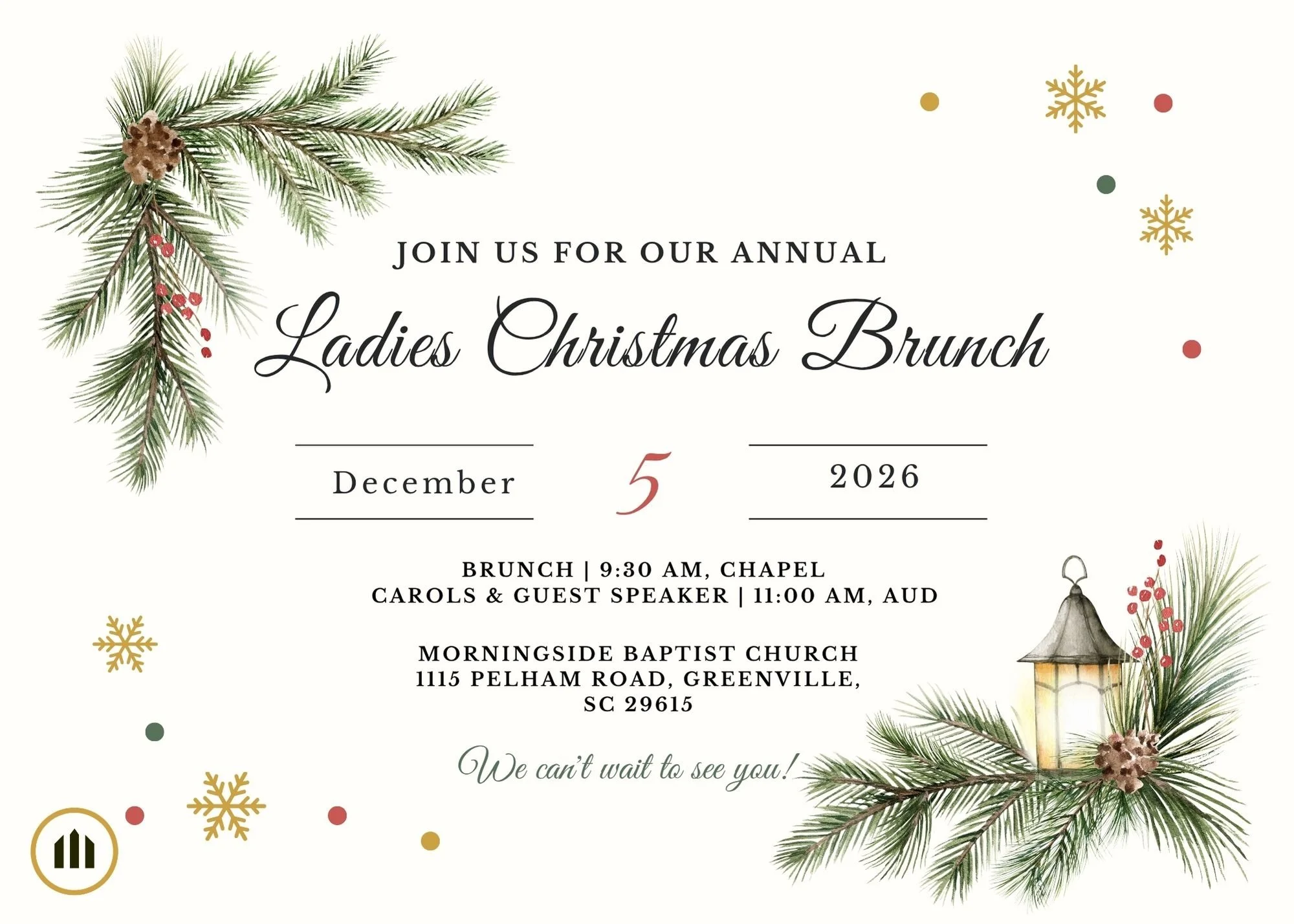 Women’s 2026 Christmas Brunch